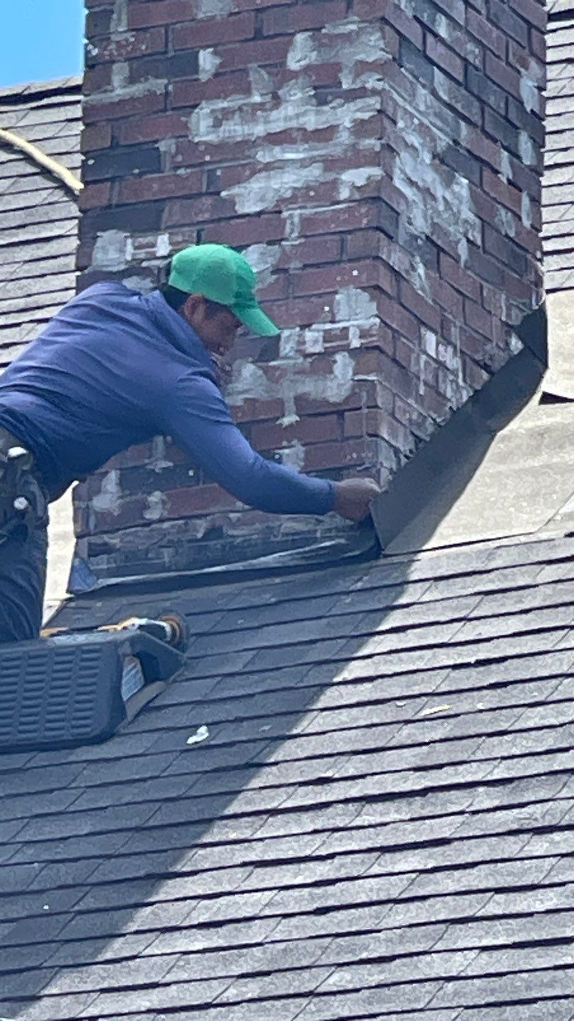Chimney & Valley Leak Repair with New Lead Flashing and Cricket Rebuild by Sensible Home Solutions