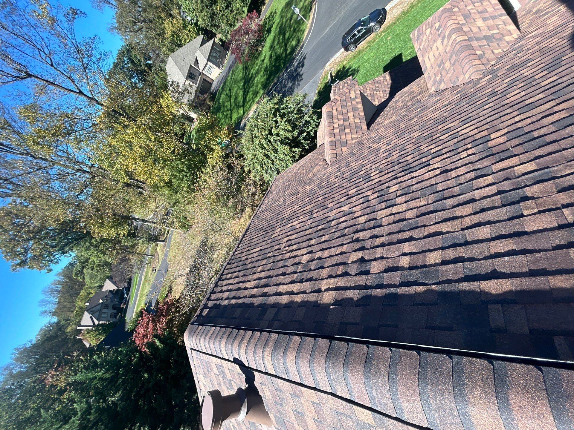 Great Falls : Residential Roof Replacement with CertainTeed Landmark Pro in Max Def Burnt Sienna  by RM Banning, Inc.