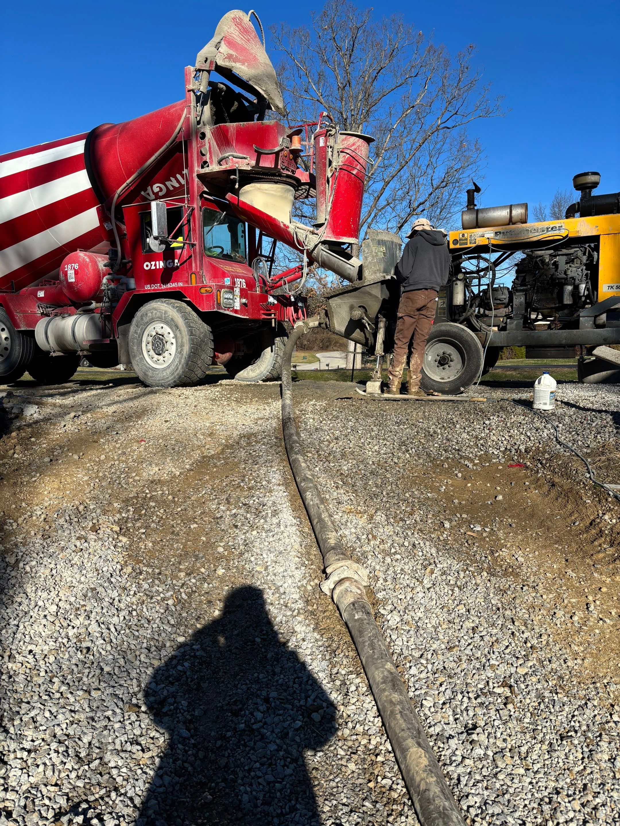 Construction Progress by North Shore Pool & Spa