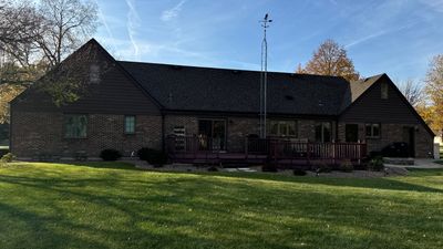 Turtle Shell gutter protection installation in Plainfield, IL 60586, photograph 5