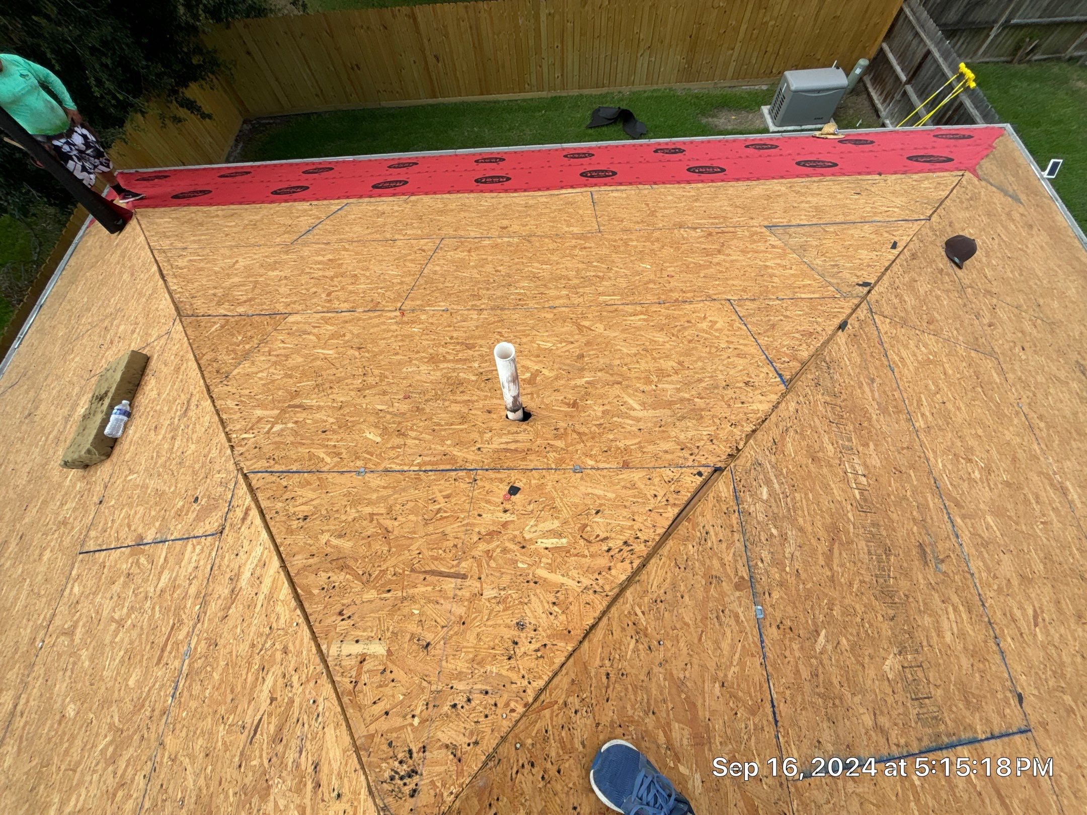 Reroof Project (Post Hurricane Beryl) by Berry Good Roofing 