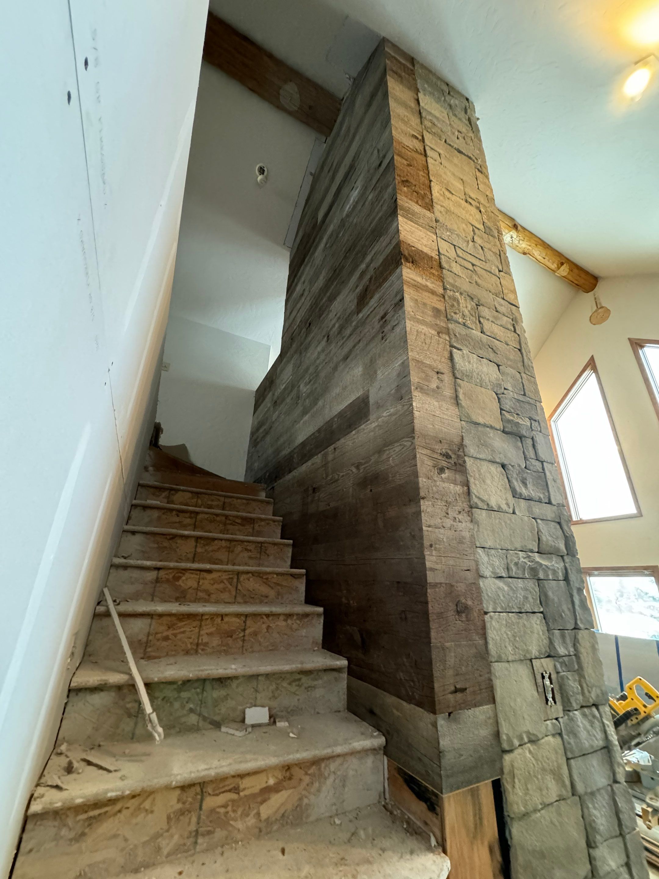 Renovation Project in Big Sky by Blue Room Construction LLC