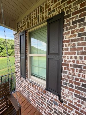 Exterior Shutters Project in Gurley