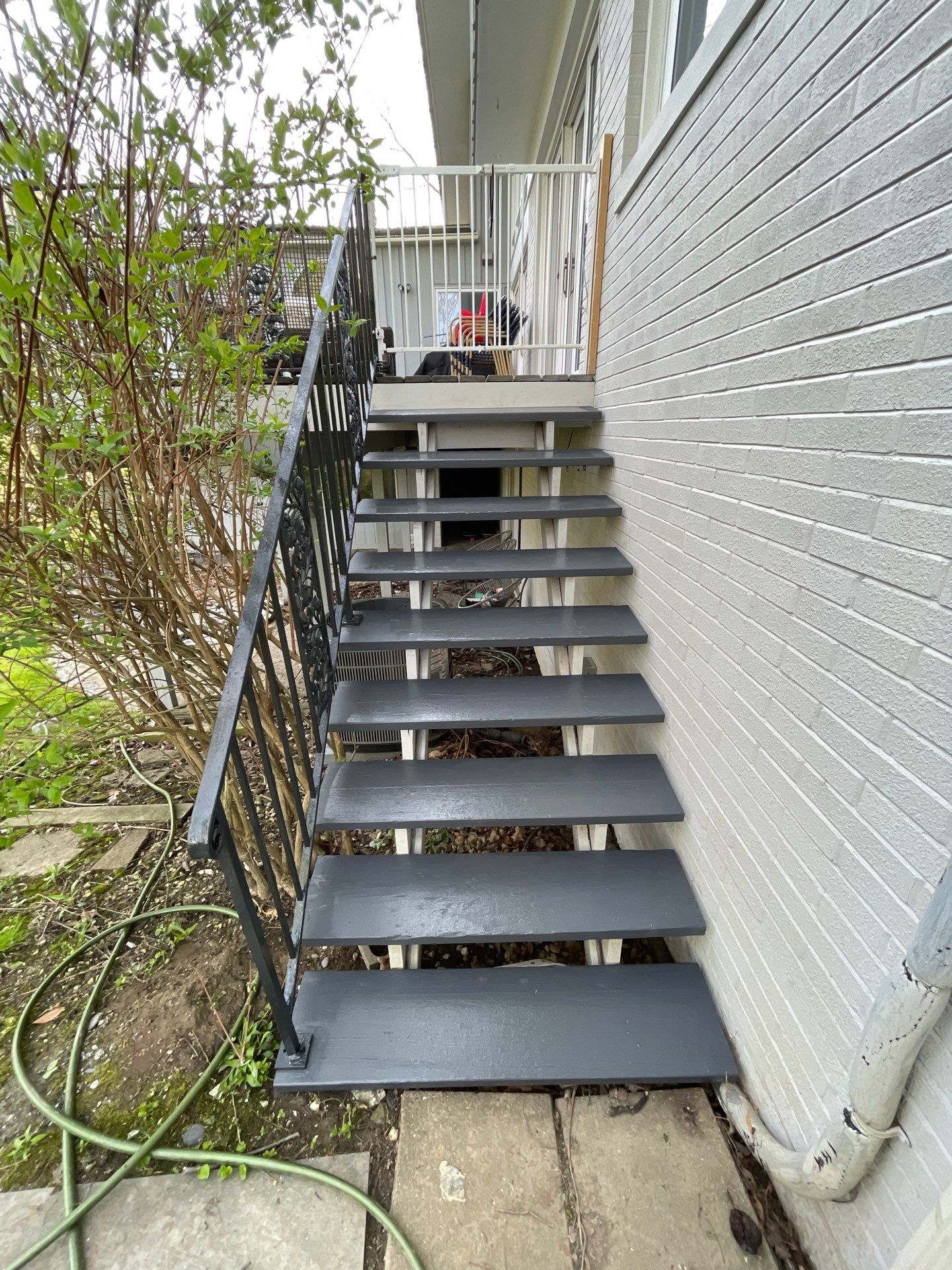 Deck Staining using Arborcoat Solid Stain by Callaway Contracting LLC