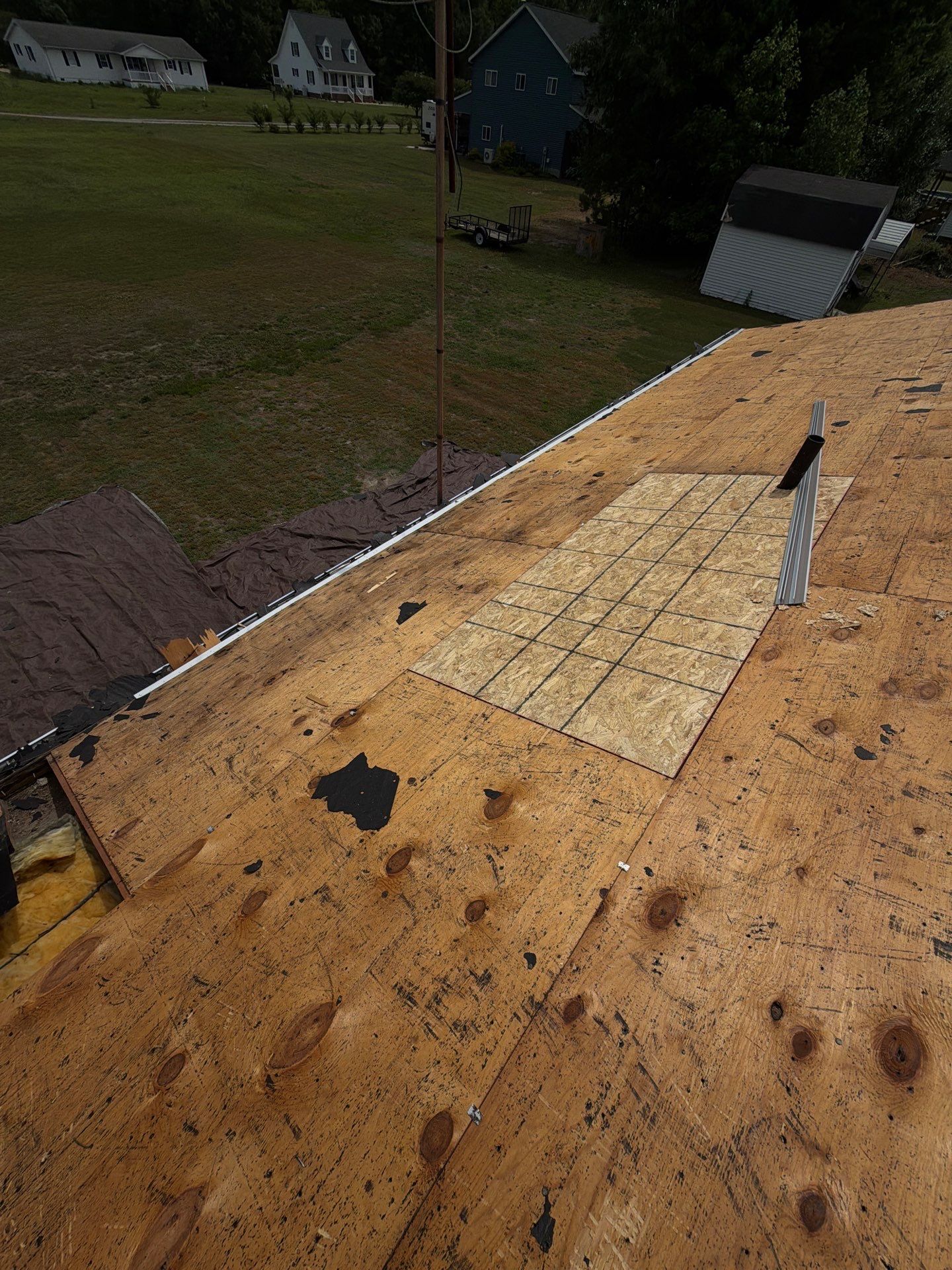 Complete Architectural Shingle Roof Replacement Project in Hudgins by Cade Construction
