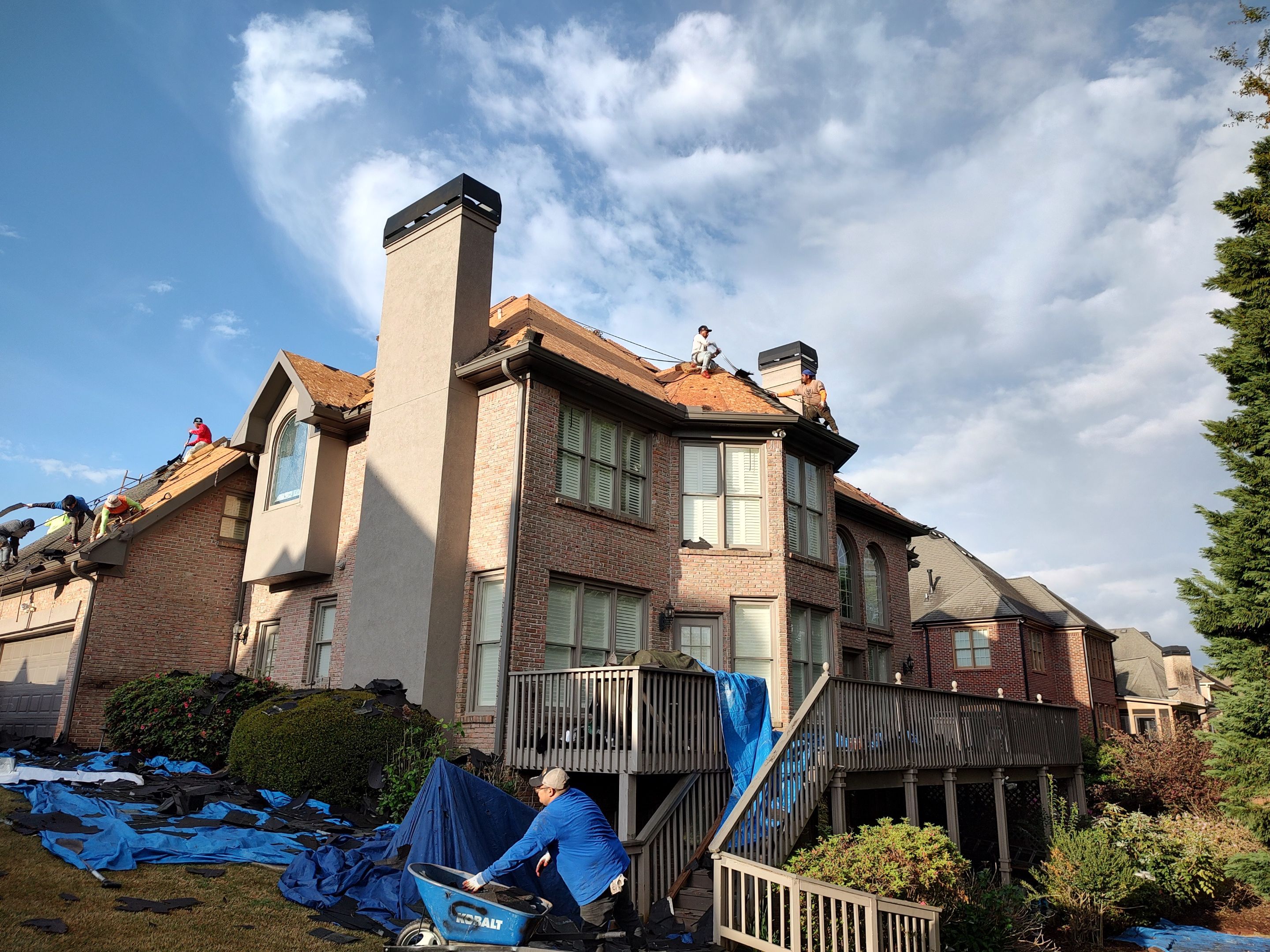 Top-Quality Williamsburg Gray Owens Corning Roof Installation in Roswell, Georgia by NBS Roofing by NBS Roofing, Inc.