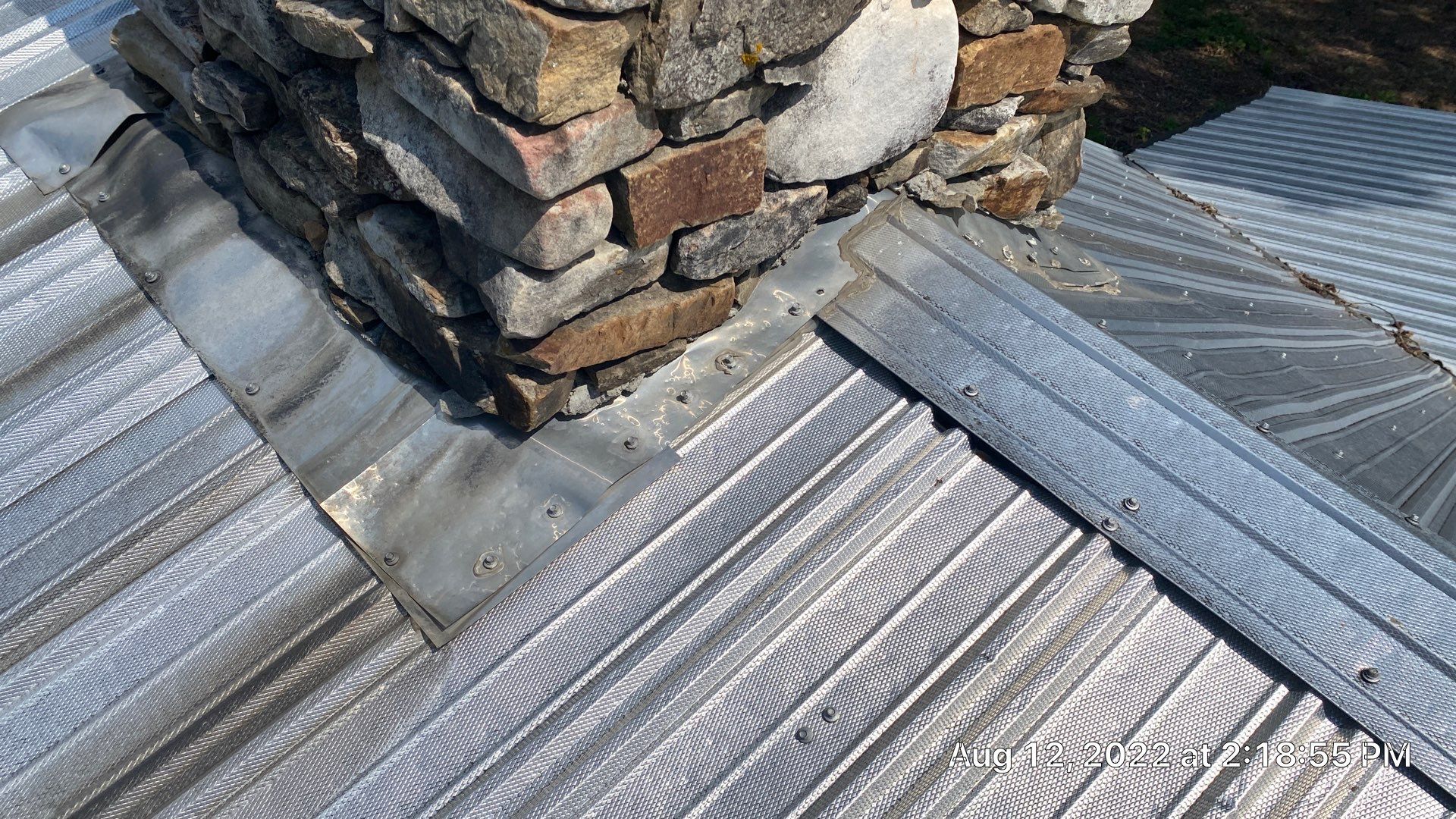 Beautiful Standing Seam Metal Roof by Just In Time Roofing and Restoration