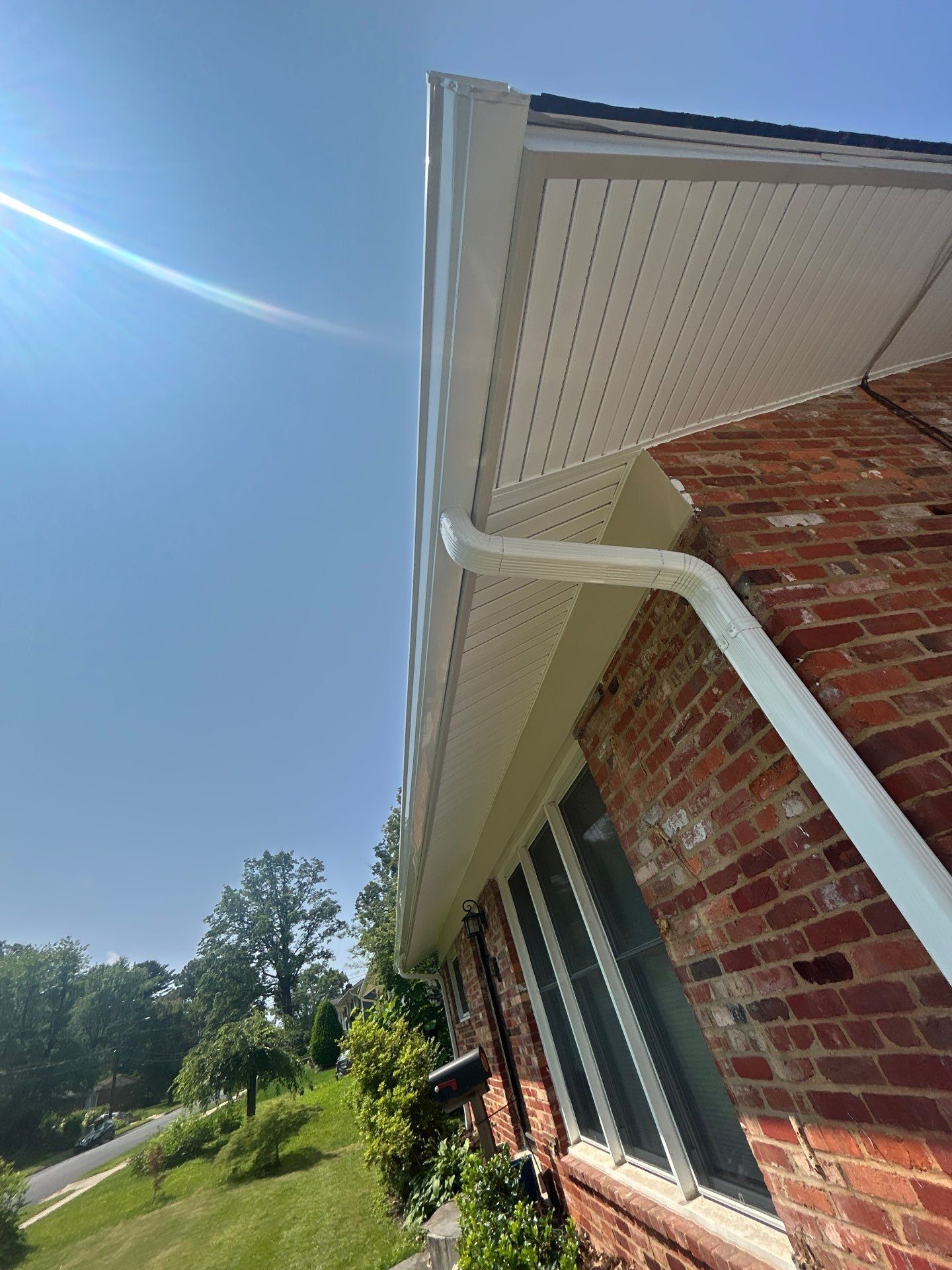 Fairfax: Residential Siding Replacement with CertainTeed 8" Board and Batten Siding in Desert Tan by RM Banning, Inc.