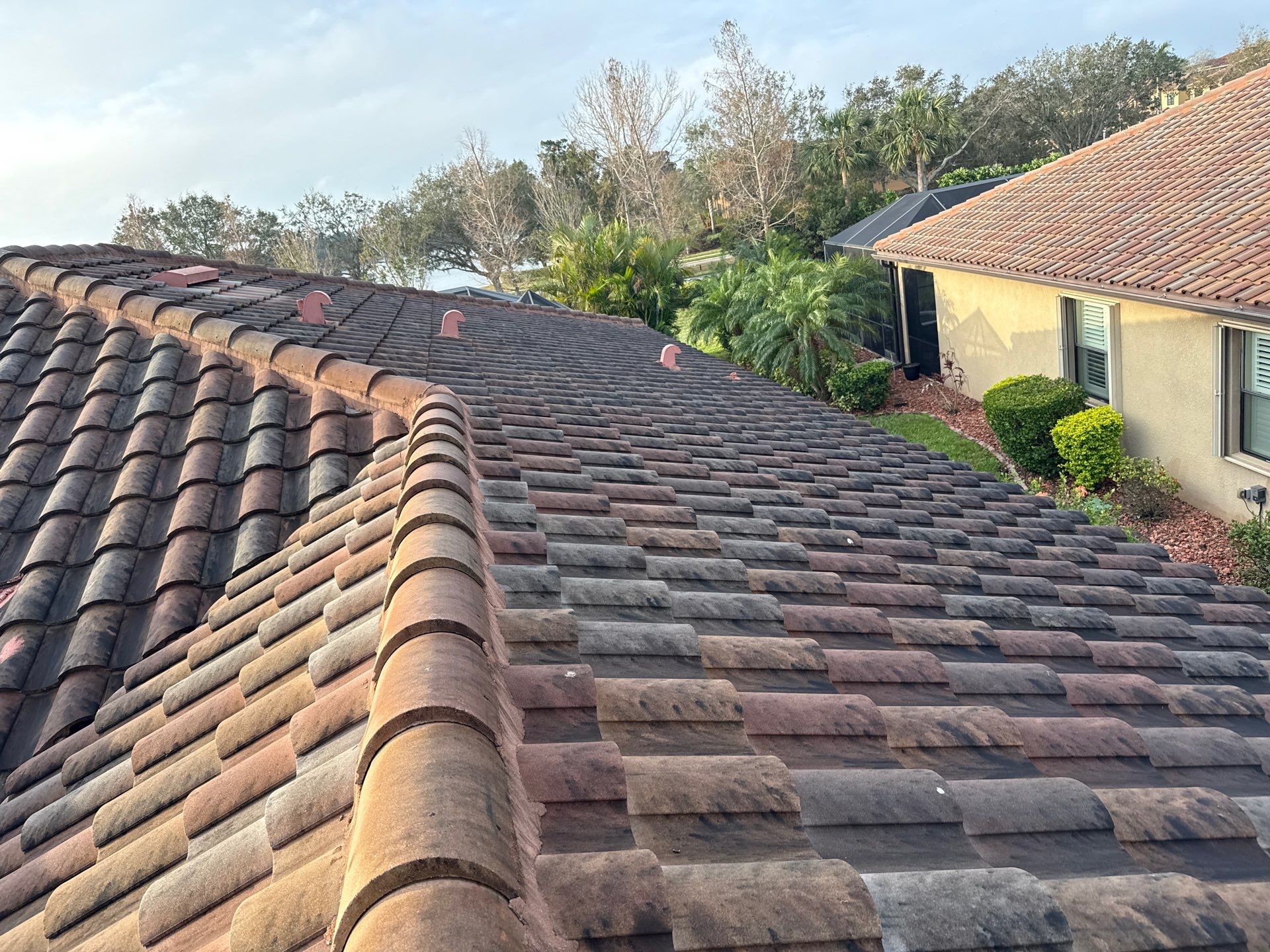 Paver Pool Deck, Driveway & Concrete Tile Roof Cleaning in River Strand, Bradenton, FL | Sunshine AquaWash by Sunshine AquaWash
