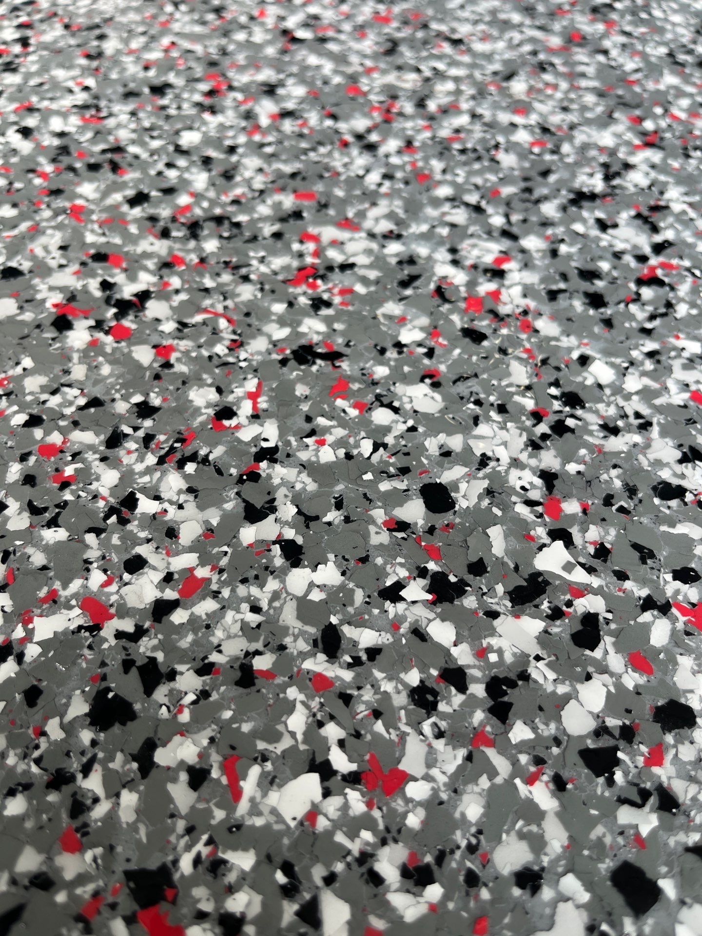 Garage Floor Coating using Custom Color by My Garage Floor Guys