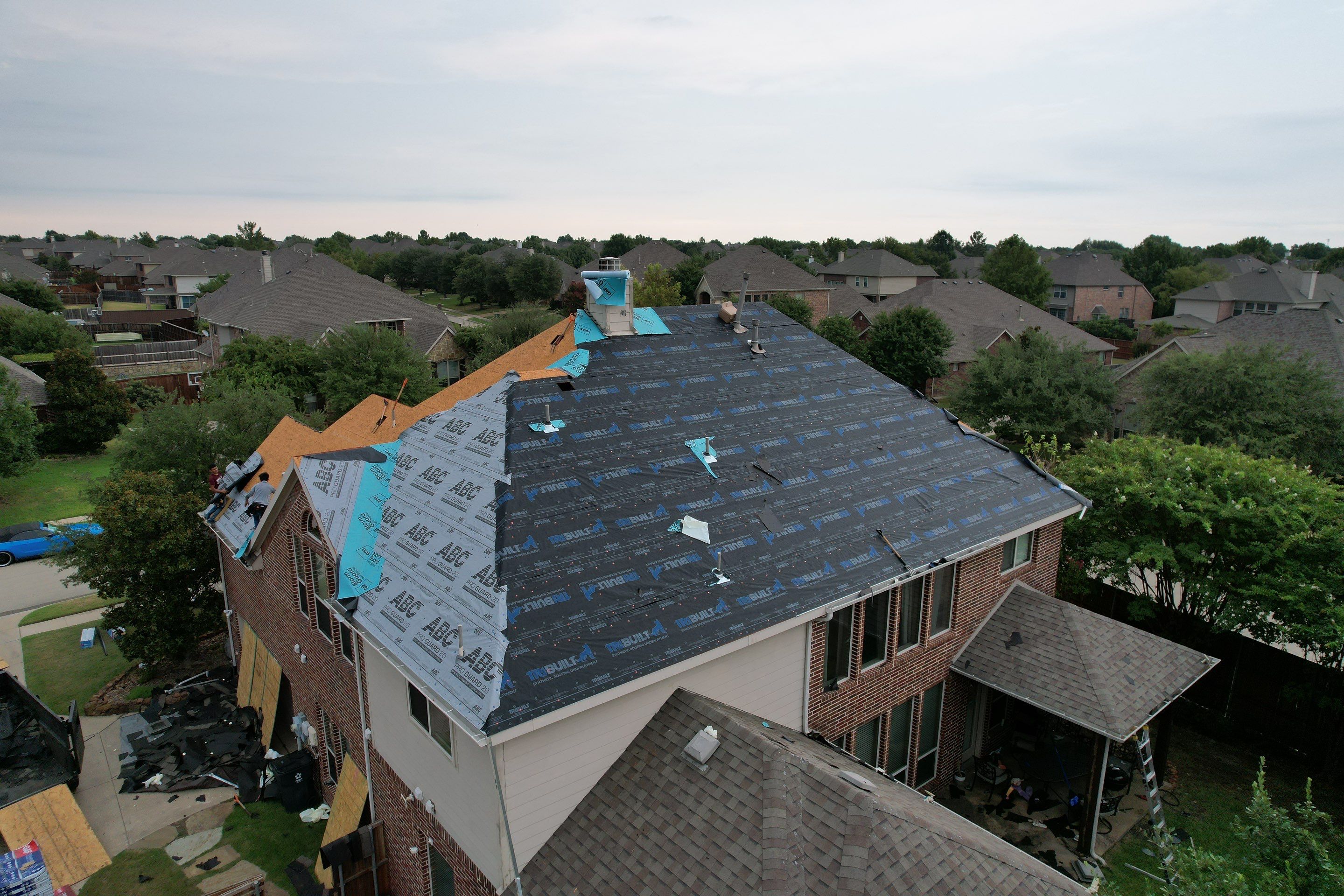 Project in Murphy by Zeus Exteriors