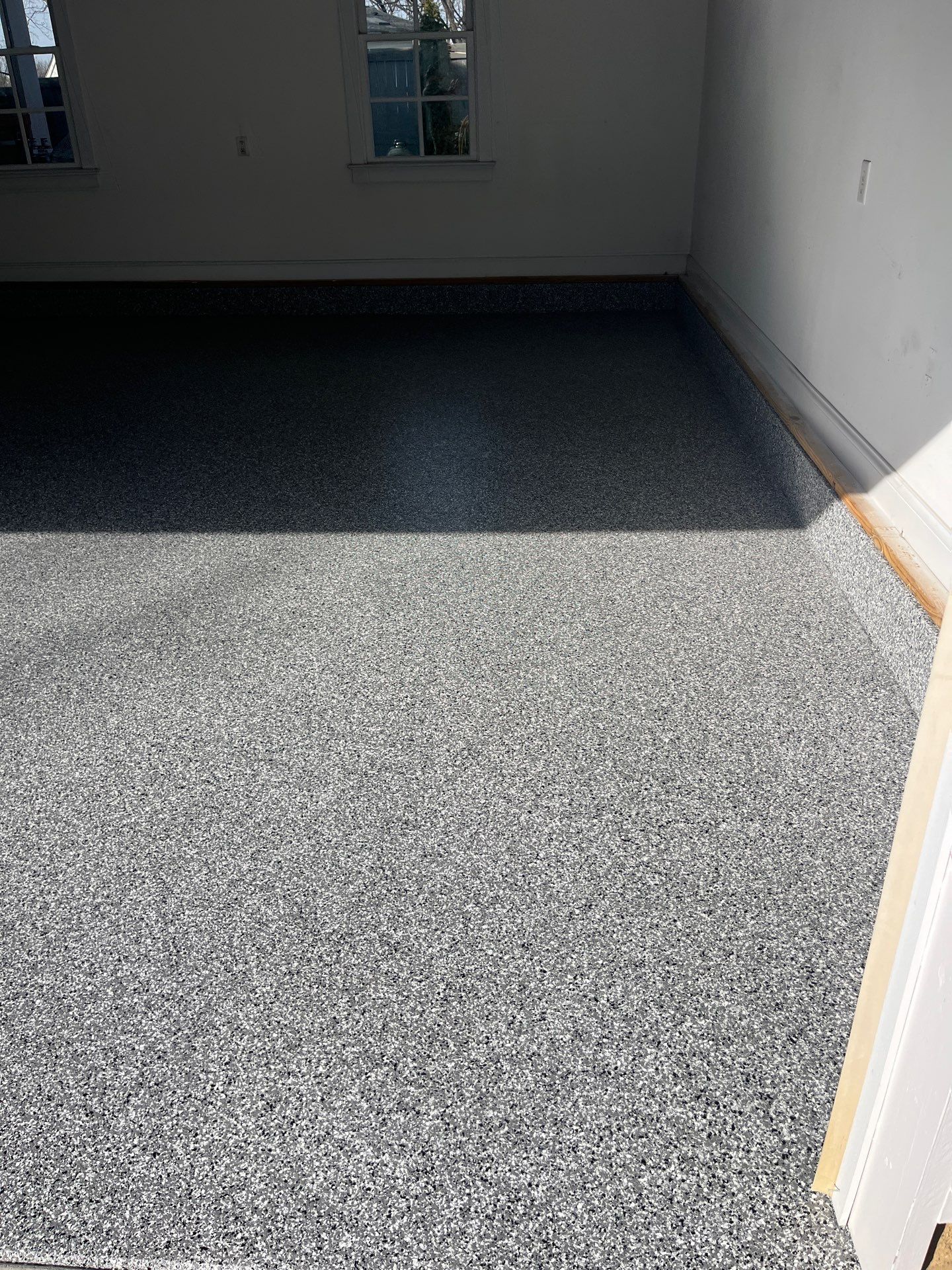Garage Floor Coating using Wombat by My Garage Floor Guys