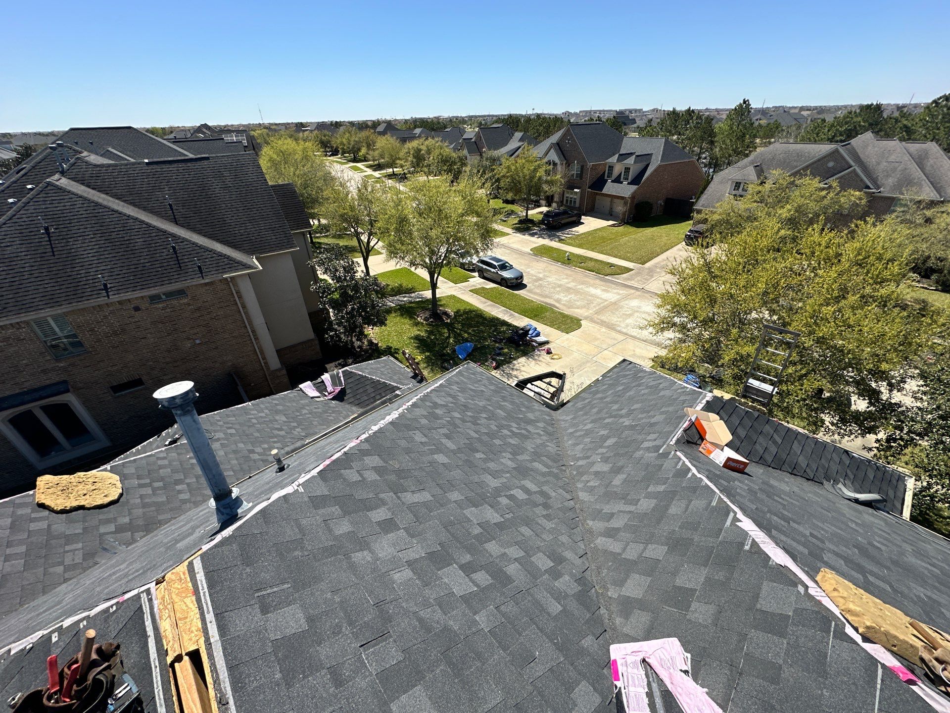 Project in Fulshear by Motion Roofing