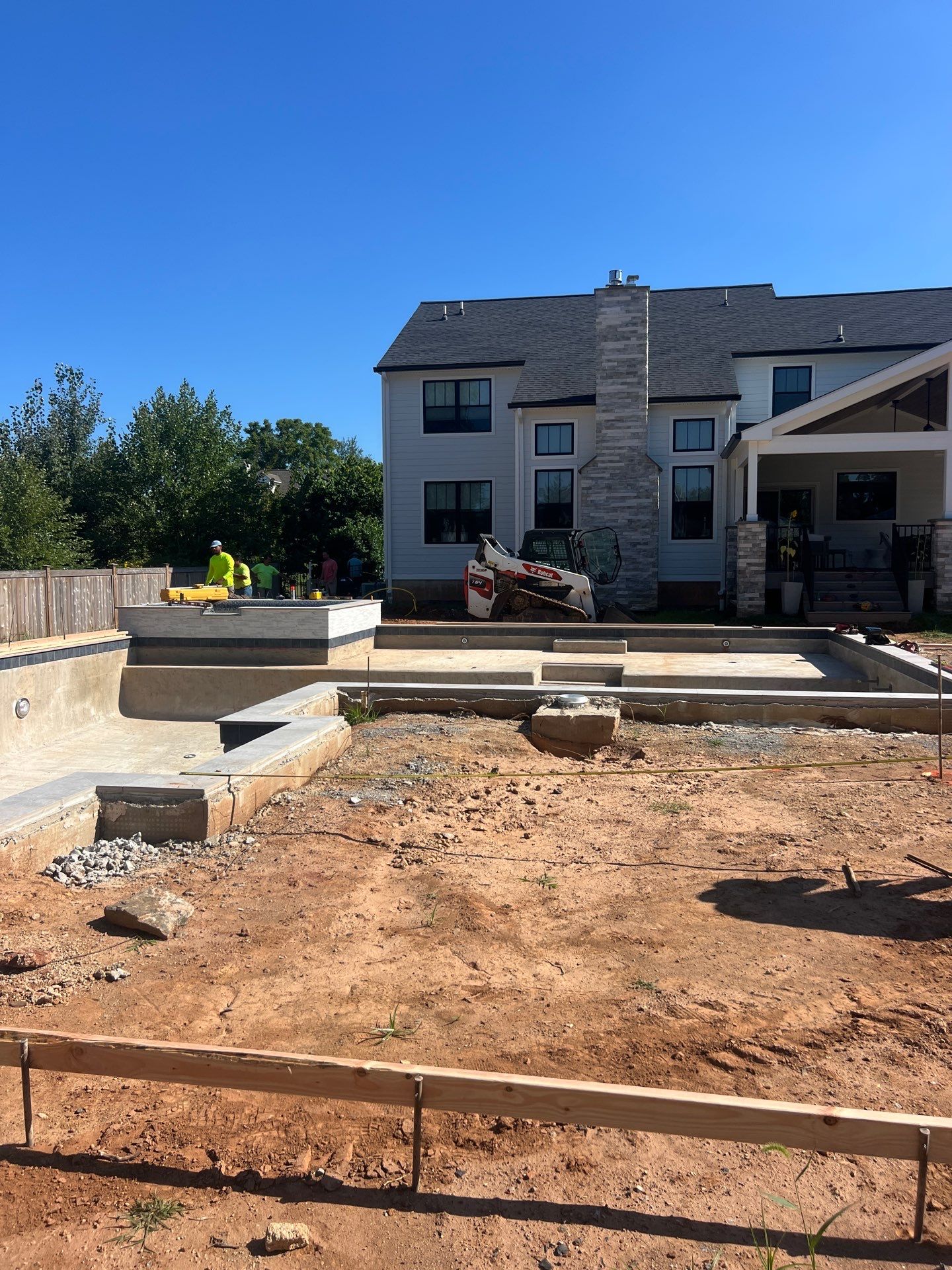Pool Deck in Plymouth Meeting PA by Architectural Concrete Design