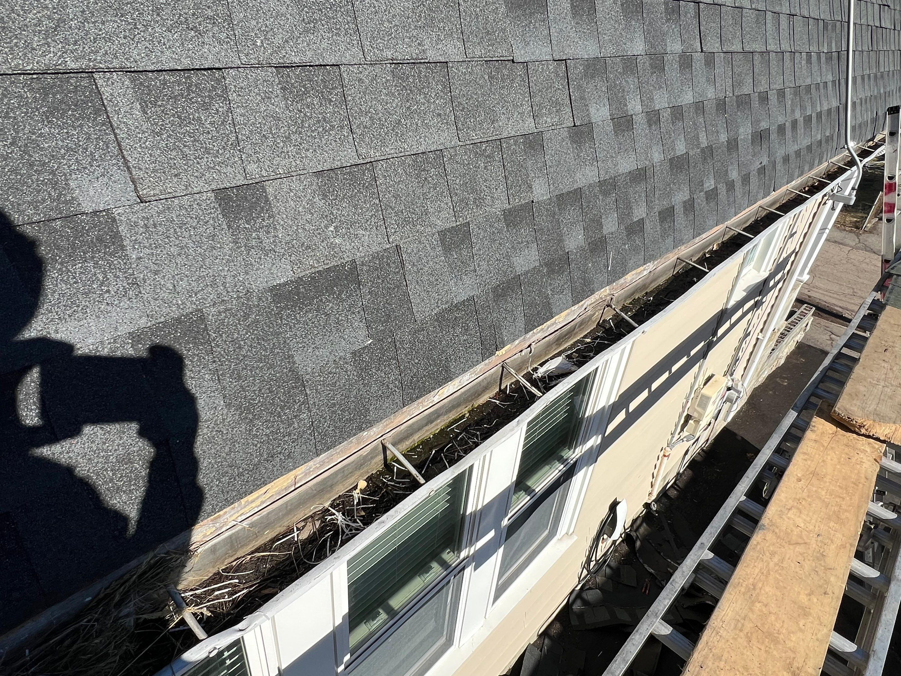 Critter Damage Repair: Ridge Vent Upgrade & Mansard Shingle Restoration by JOHNNYS PRO