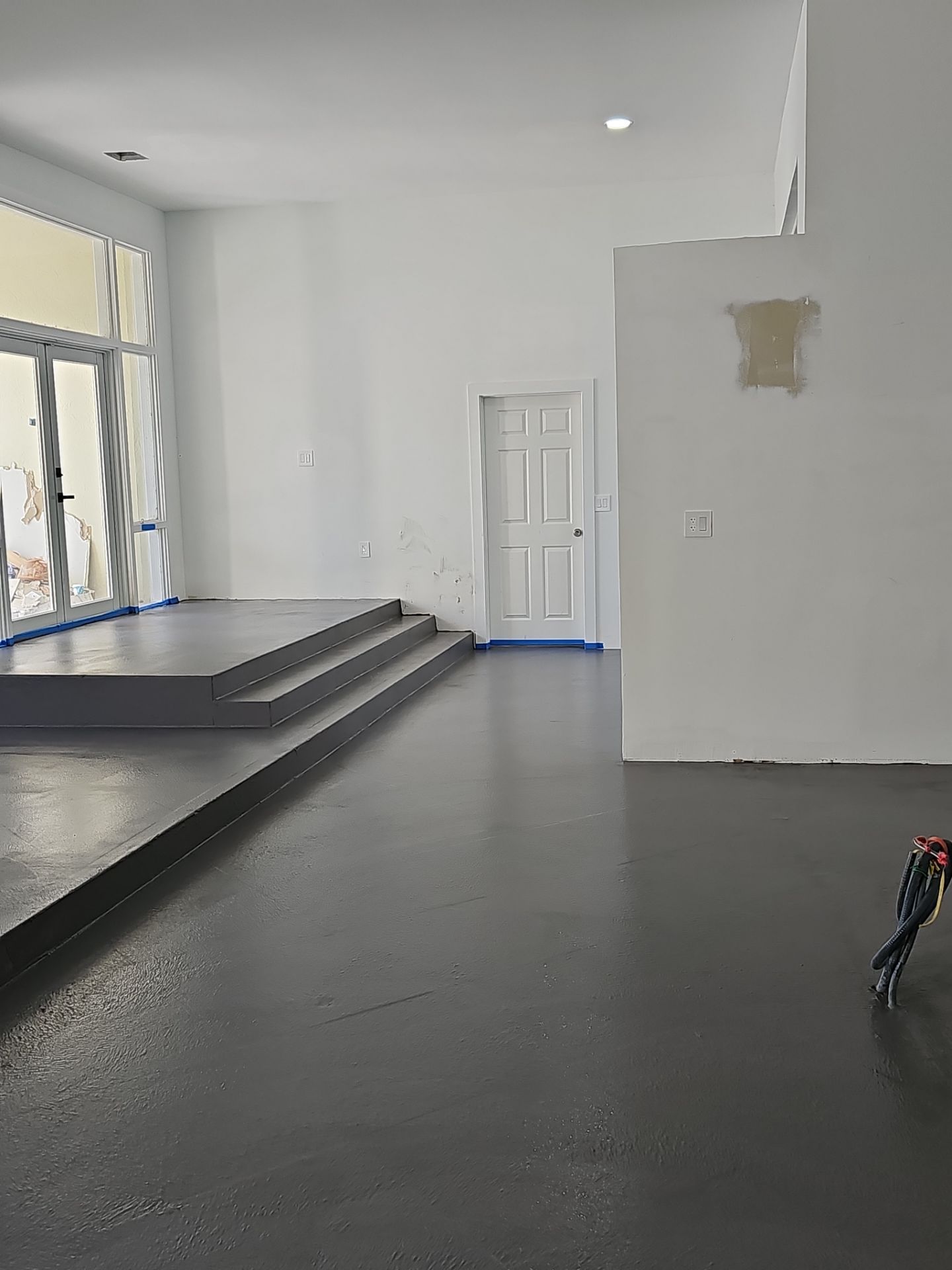 Home Floor Resurfacing w/Microtopping by Seamless Surfaces