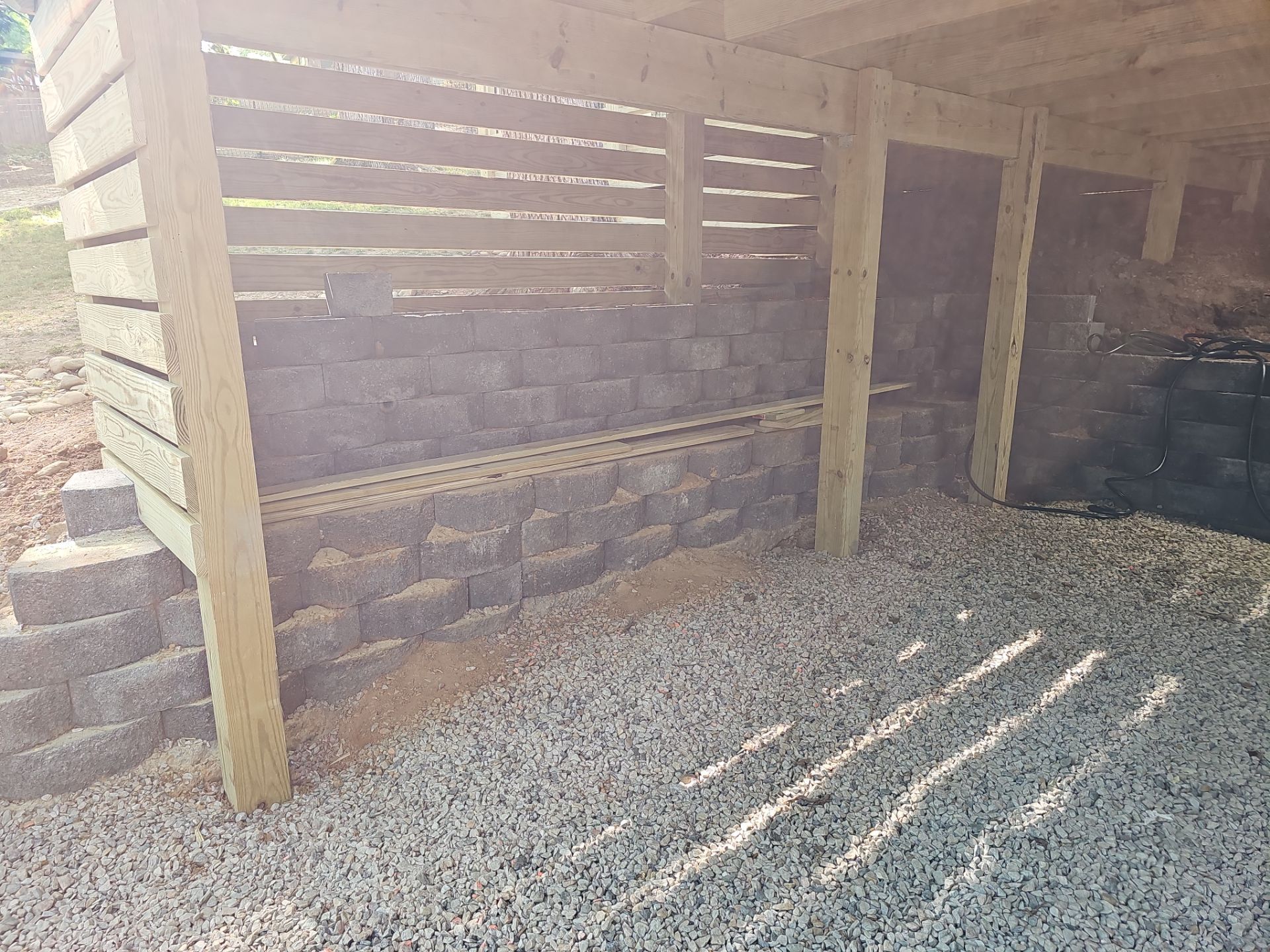 New Deck Construction & Site Improvements by Billy Weatherspoon Contractor