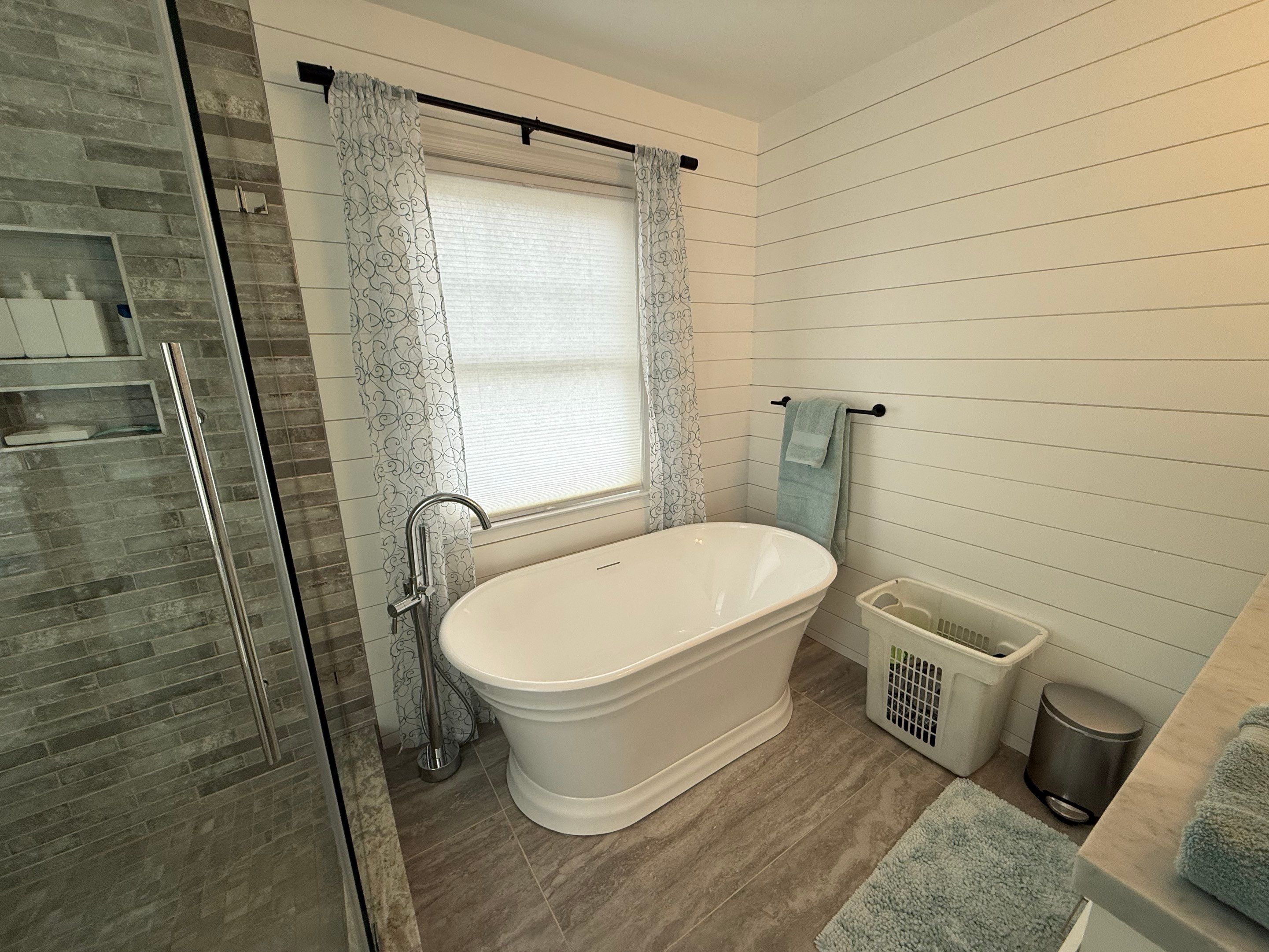 Bathroom Remodel using Tile by Home Concepts Construction