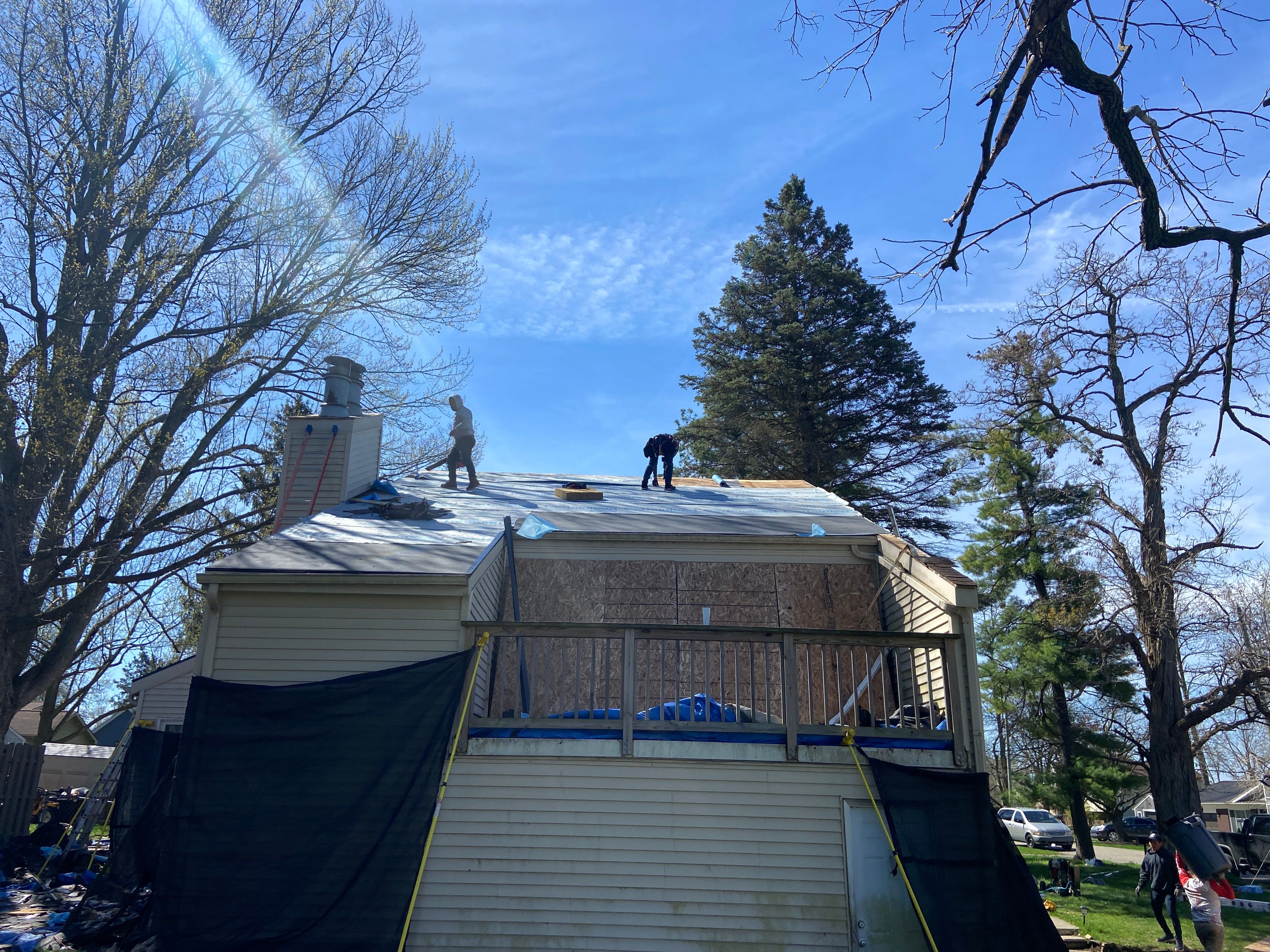 Roof Replacement using CertainTeed Landmark Pro by 180 Contractors