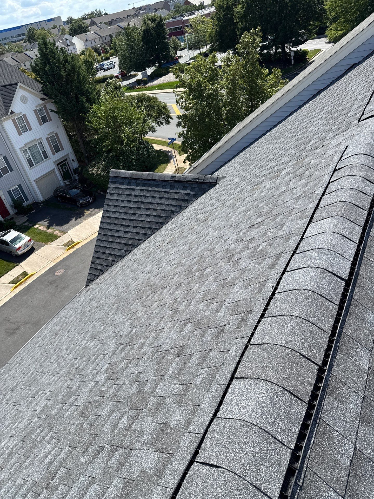 Sterling: Residential Roof Replacement with CertainTeed Landmark in Granite Gray  by RM Banning, Inc.