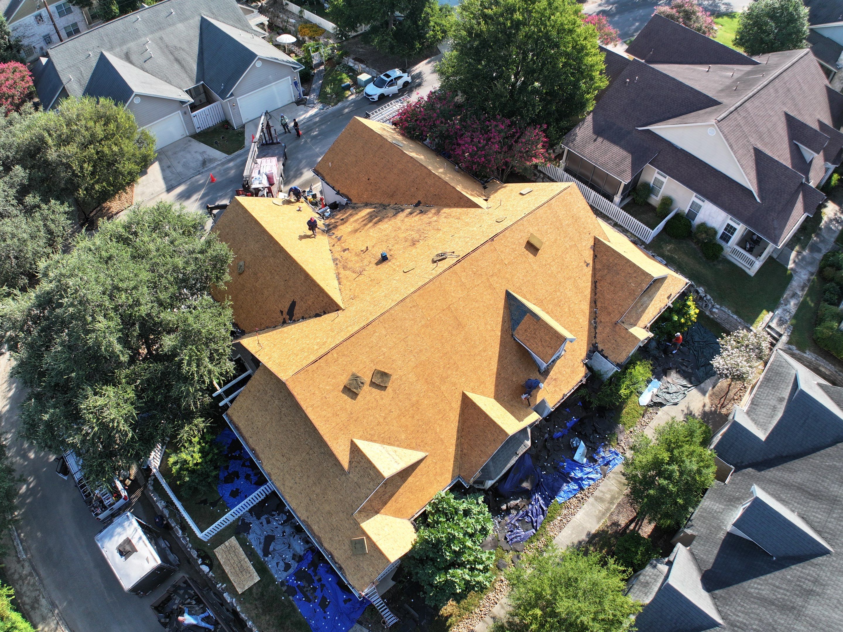 Residential Roof Replacement by Premier Roofing and Contracting