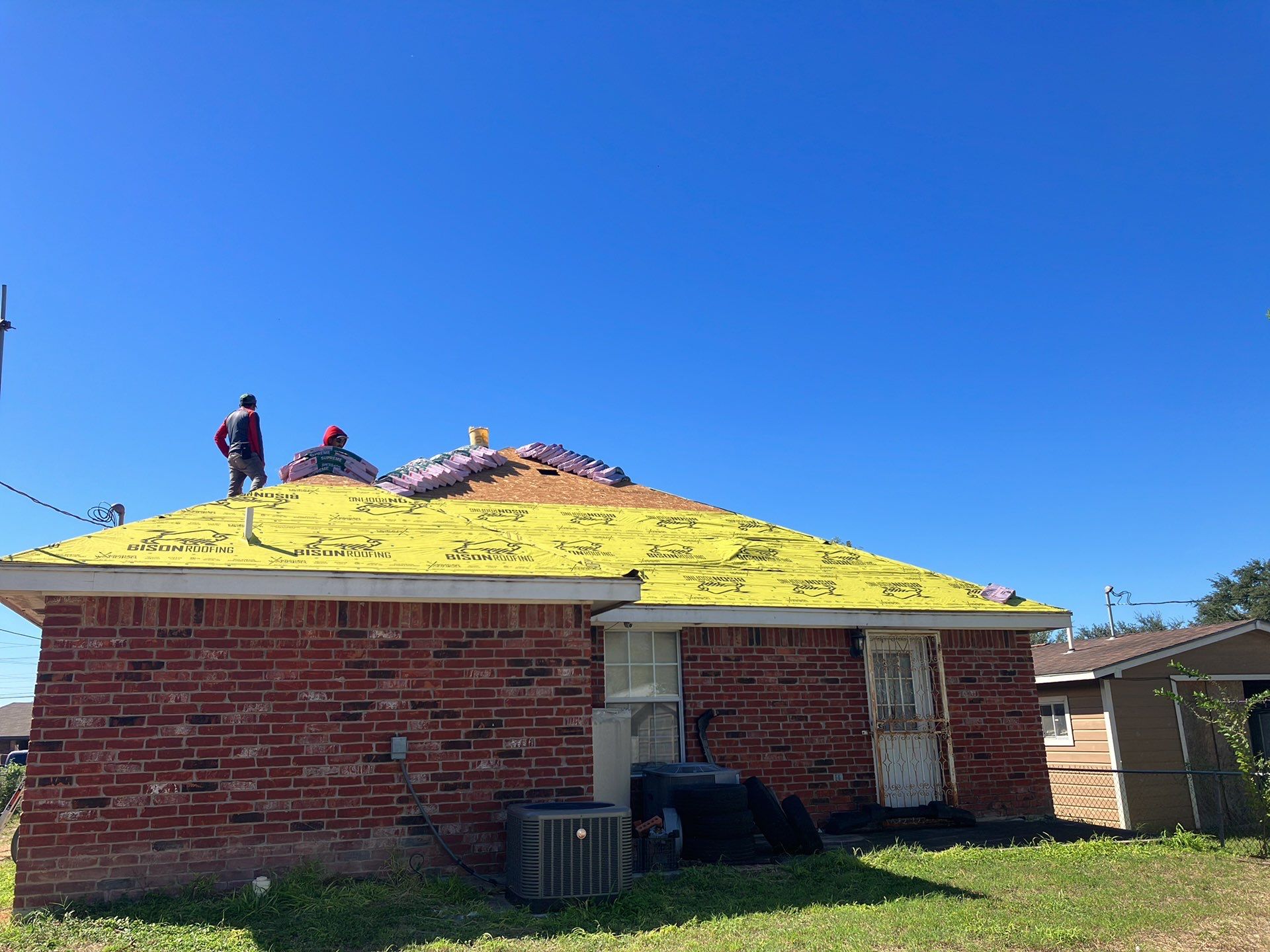 McAllen Roof Project by Bison Roofing  