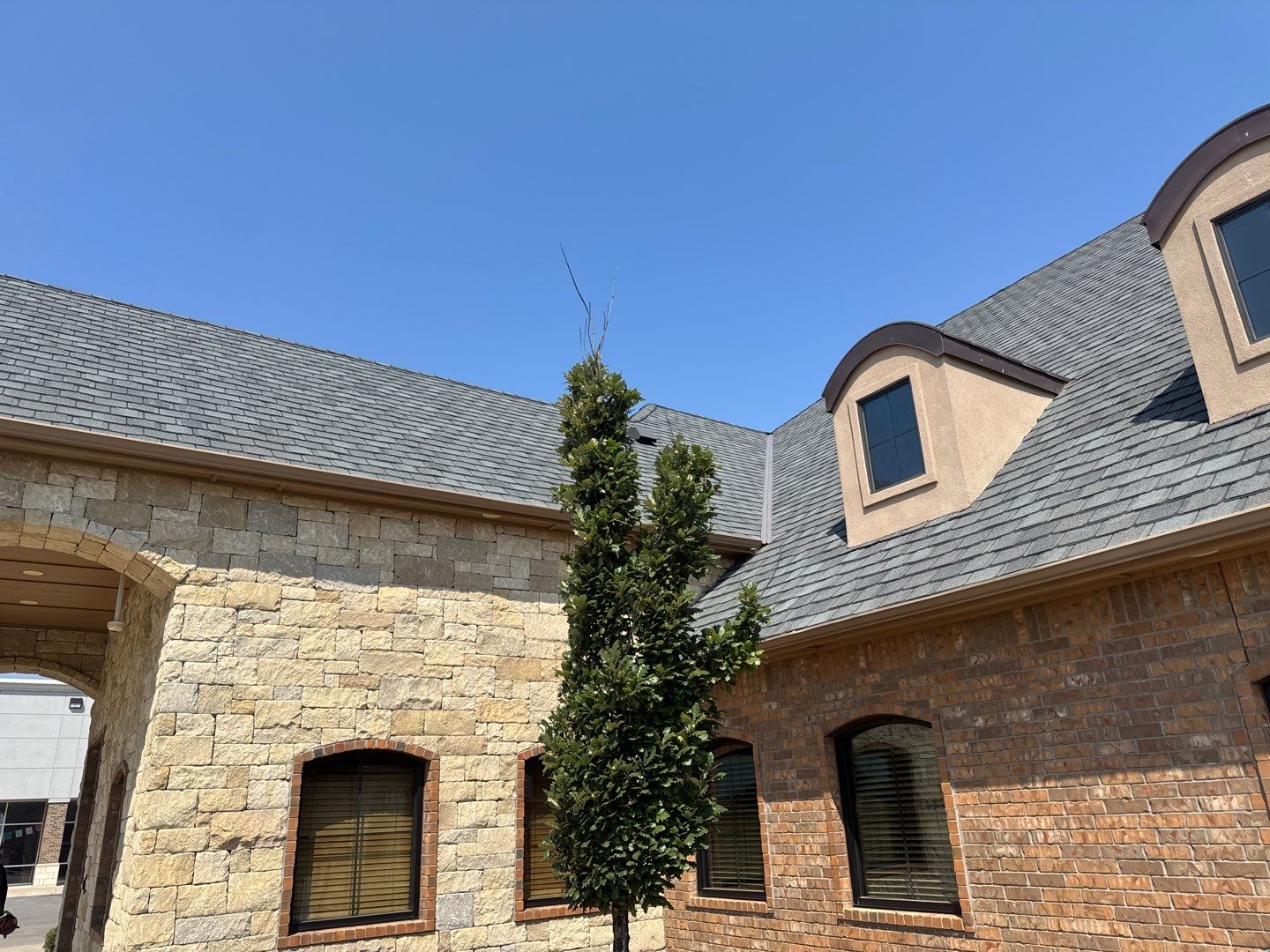 Bank Reroof by Castillo Roofing
