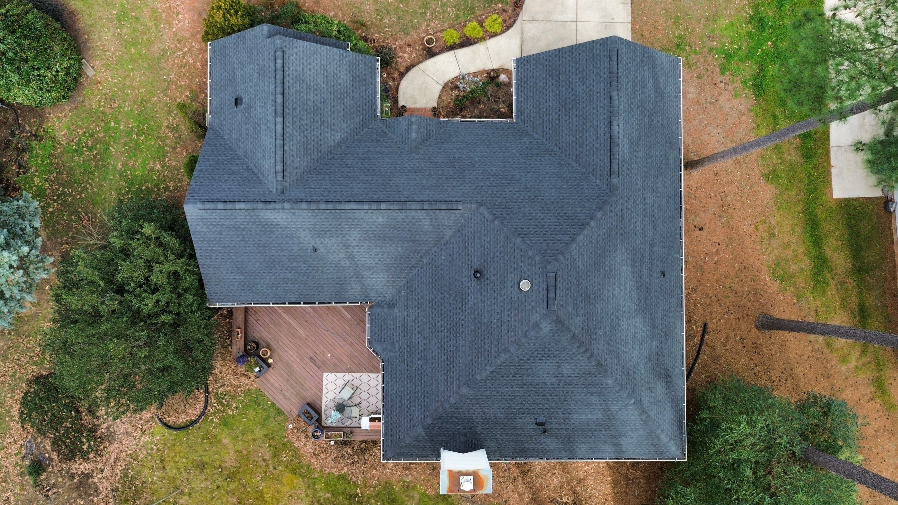 GAF HDZ Charcoal by Skybird Roofing