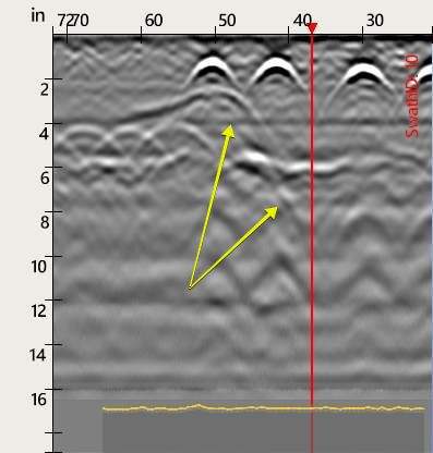 Concrete Scanning using Concrete GPR Scanner by Alsip Locating Service, LLC