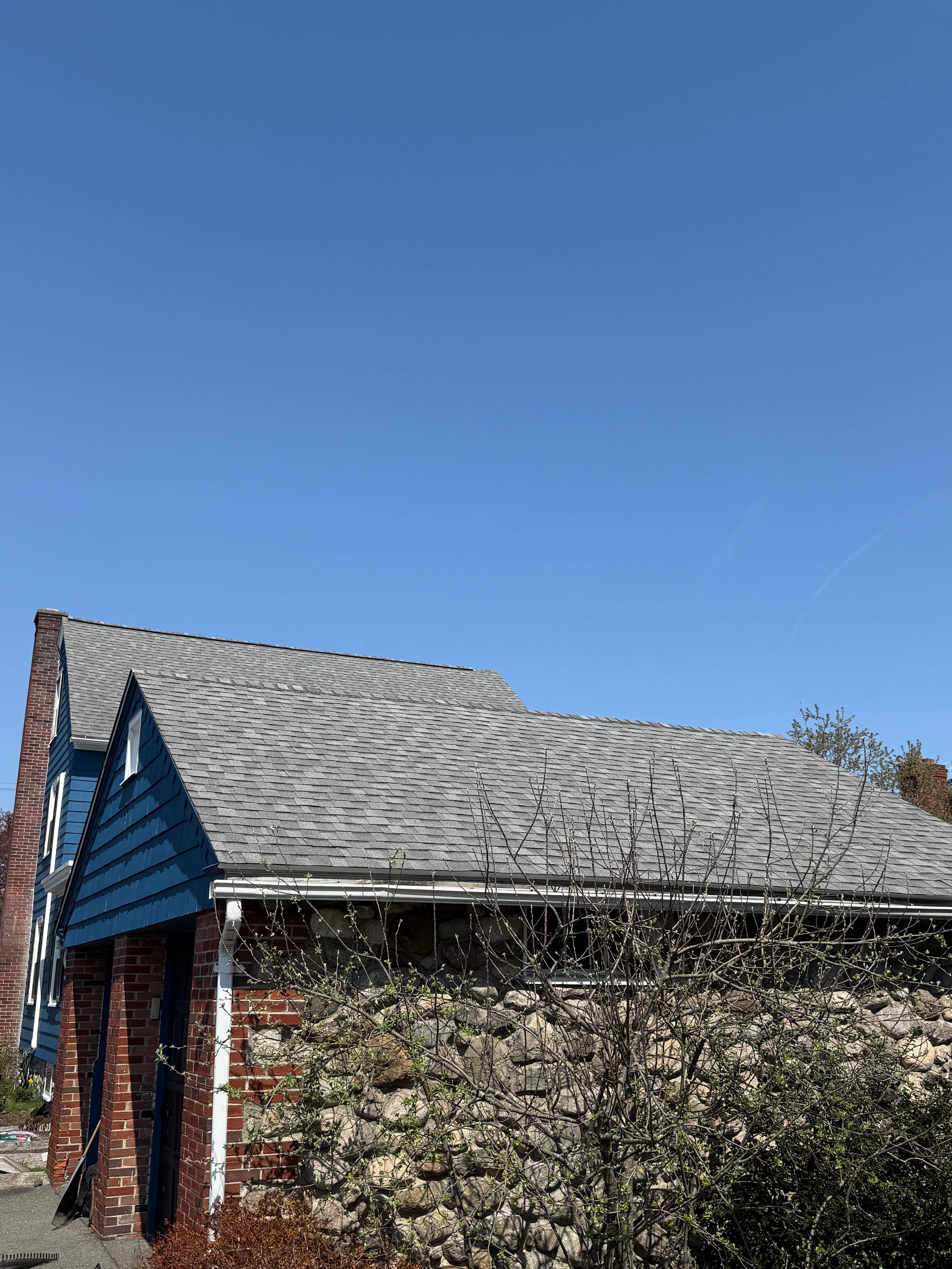 Main Roof & Garage Replacement at Massachusetts Ave – Owens Corning Duration, Williamsburg Gray + EPDM Garage by JOHNNYS PRO
