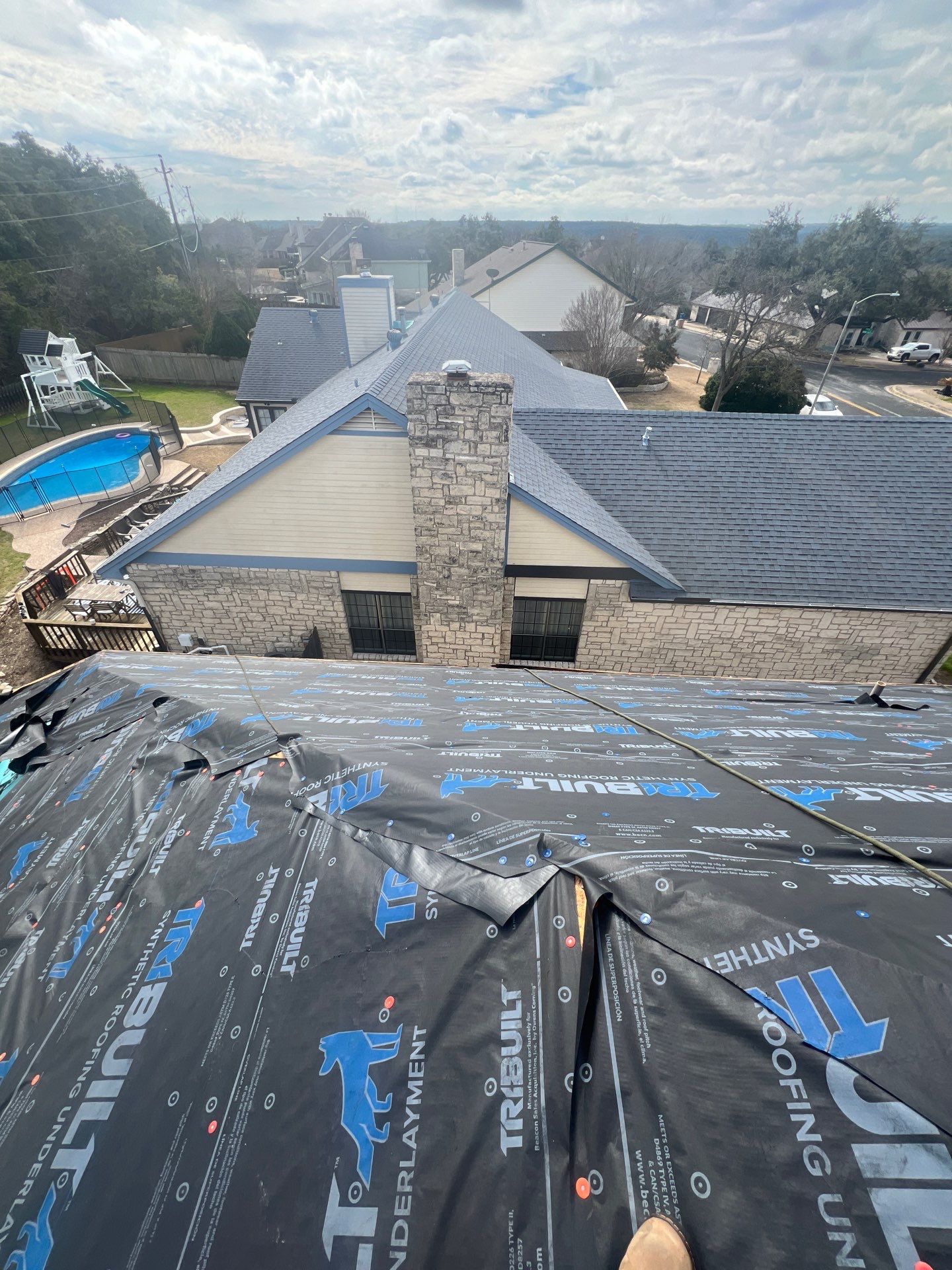 Project in Austin by Rhino Roofing and General Contracting, LLC