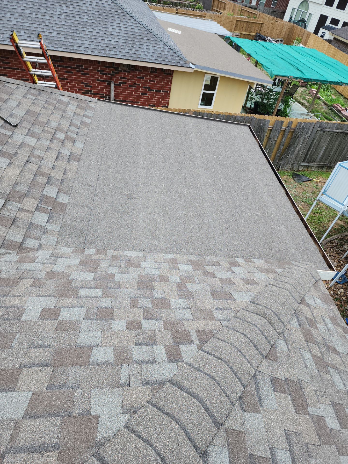 Residential Roofing Installation using Owen's Corning Duration (Lifetime) Shingles by Roof Repair Company
