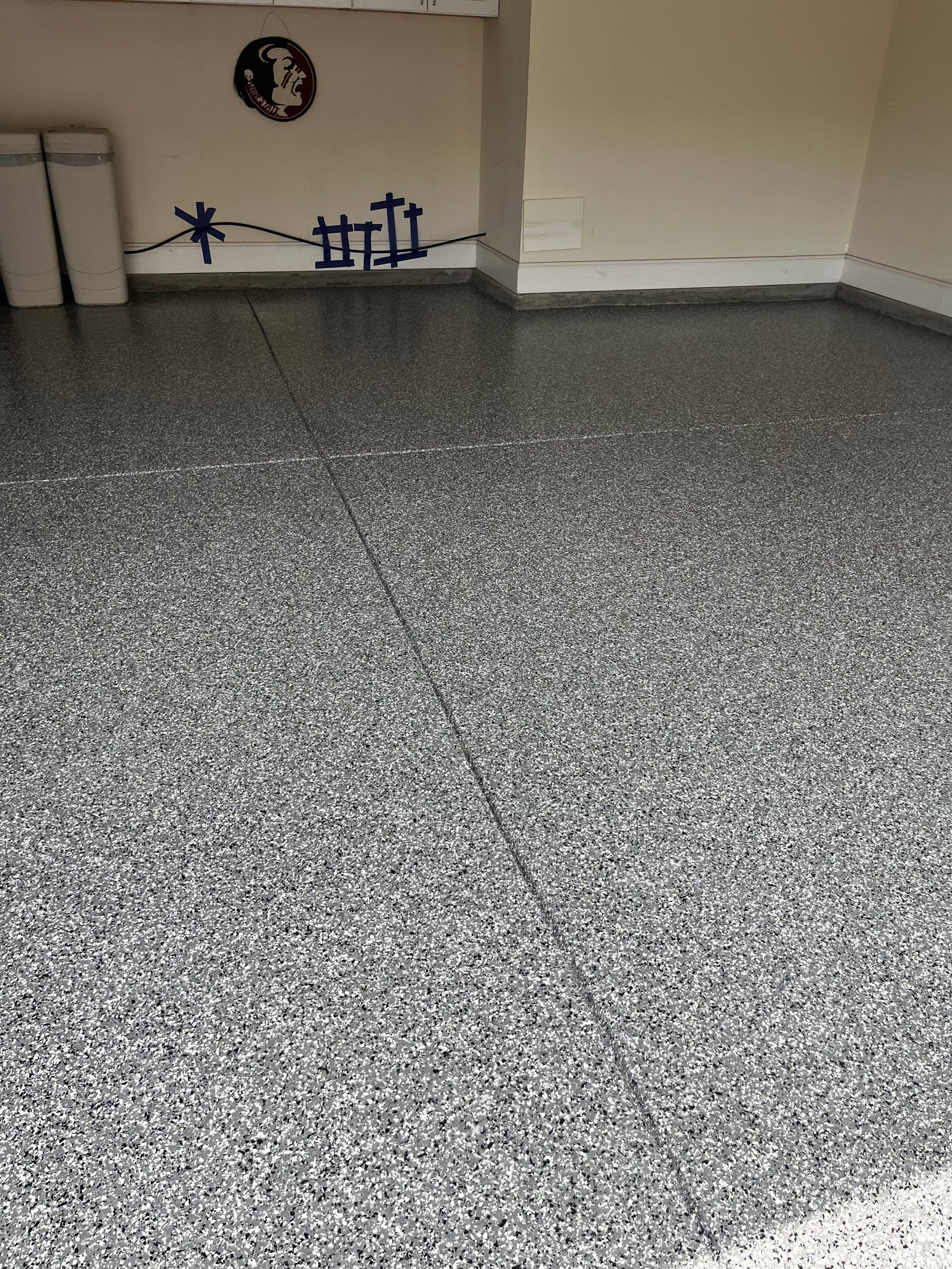 Garage Floor Coating using Wombat by My Garage Floor Guys