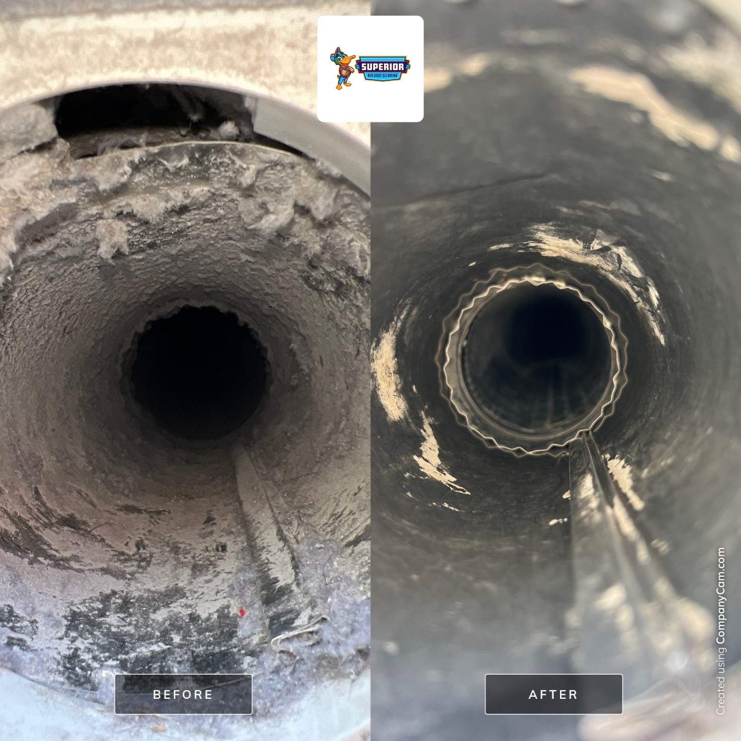 Air Duct Cleaning With a Vacuum Truck in Cranberry Twp, PA by Superior Air Duct Cleaning