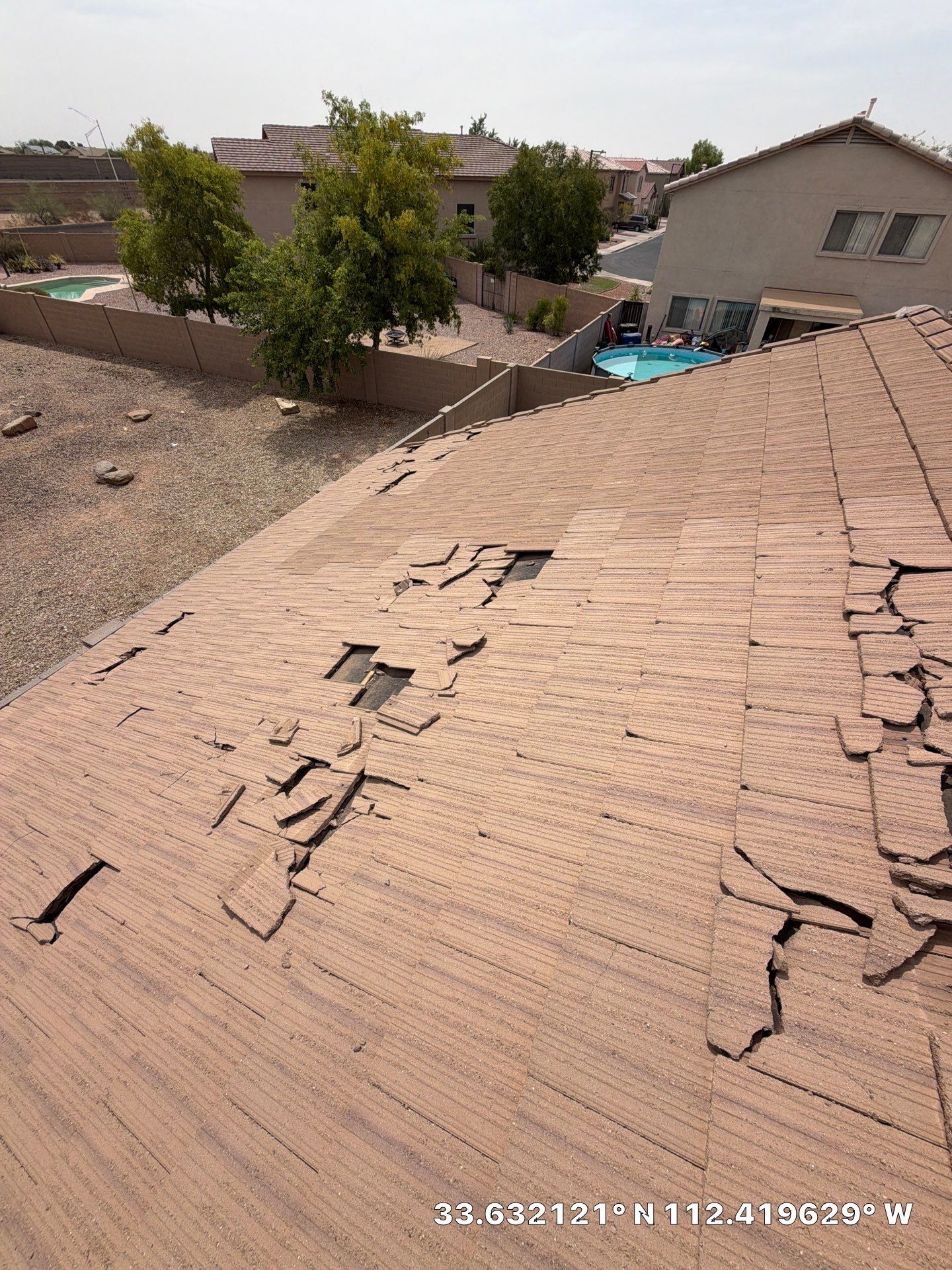 Project in Surprise, AZ by Saint Roofing