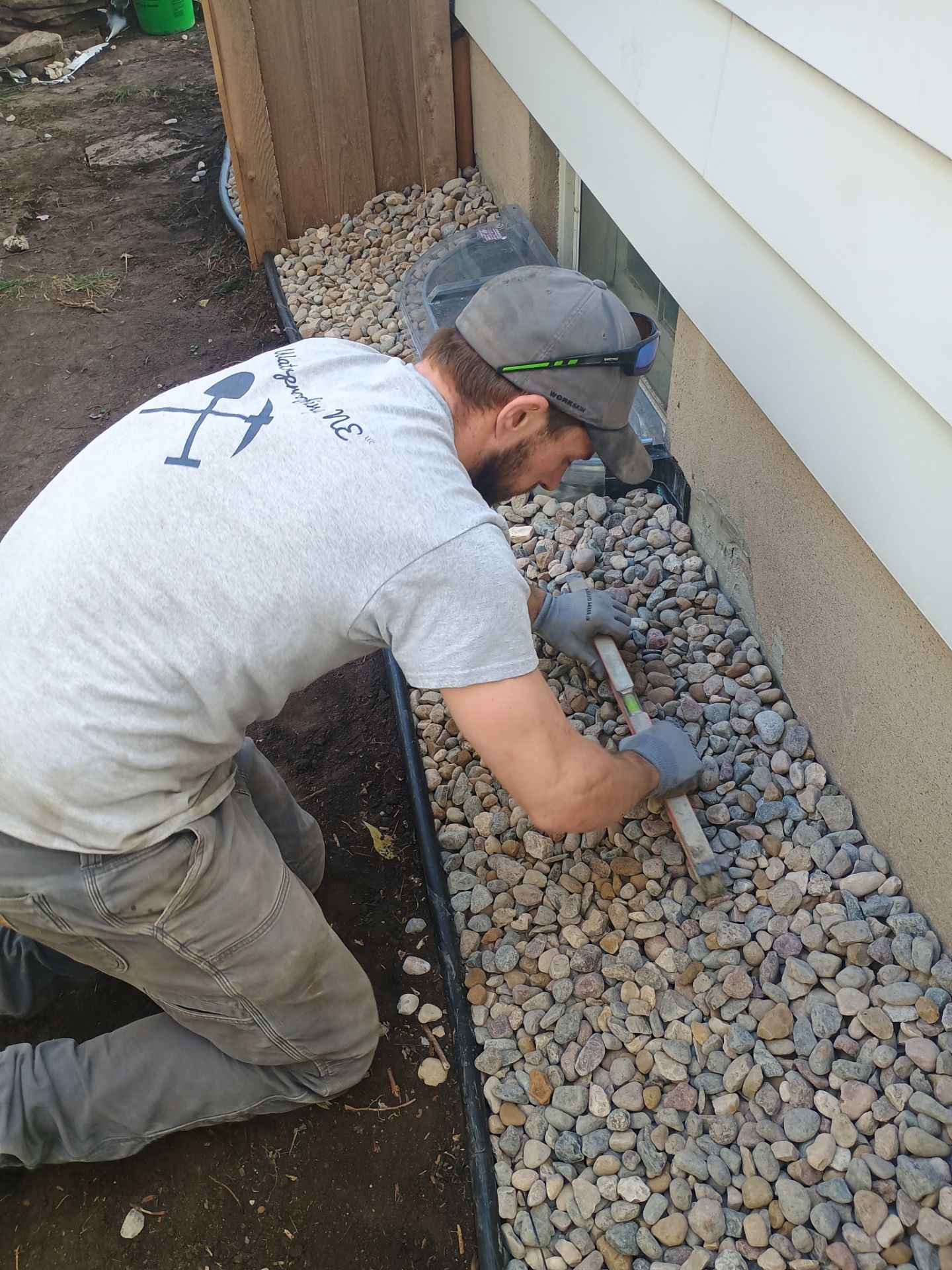 French Drain Installation for Michael by Waterproofing Northeast
