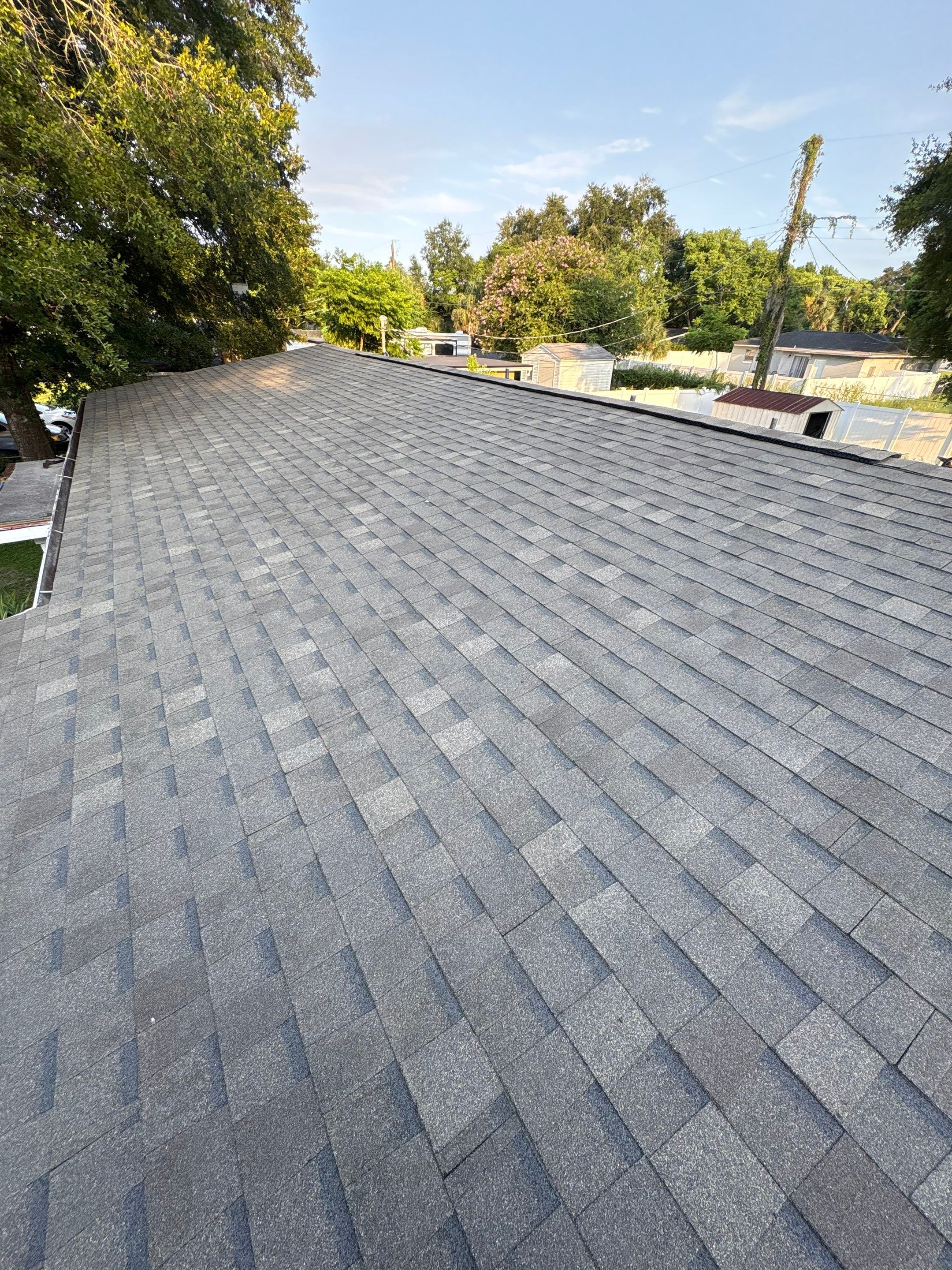 Full Asphalt Shingle and Membrane Roof Replacement in Sanford by Pinnacle Roofing Group