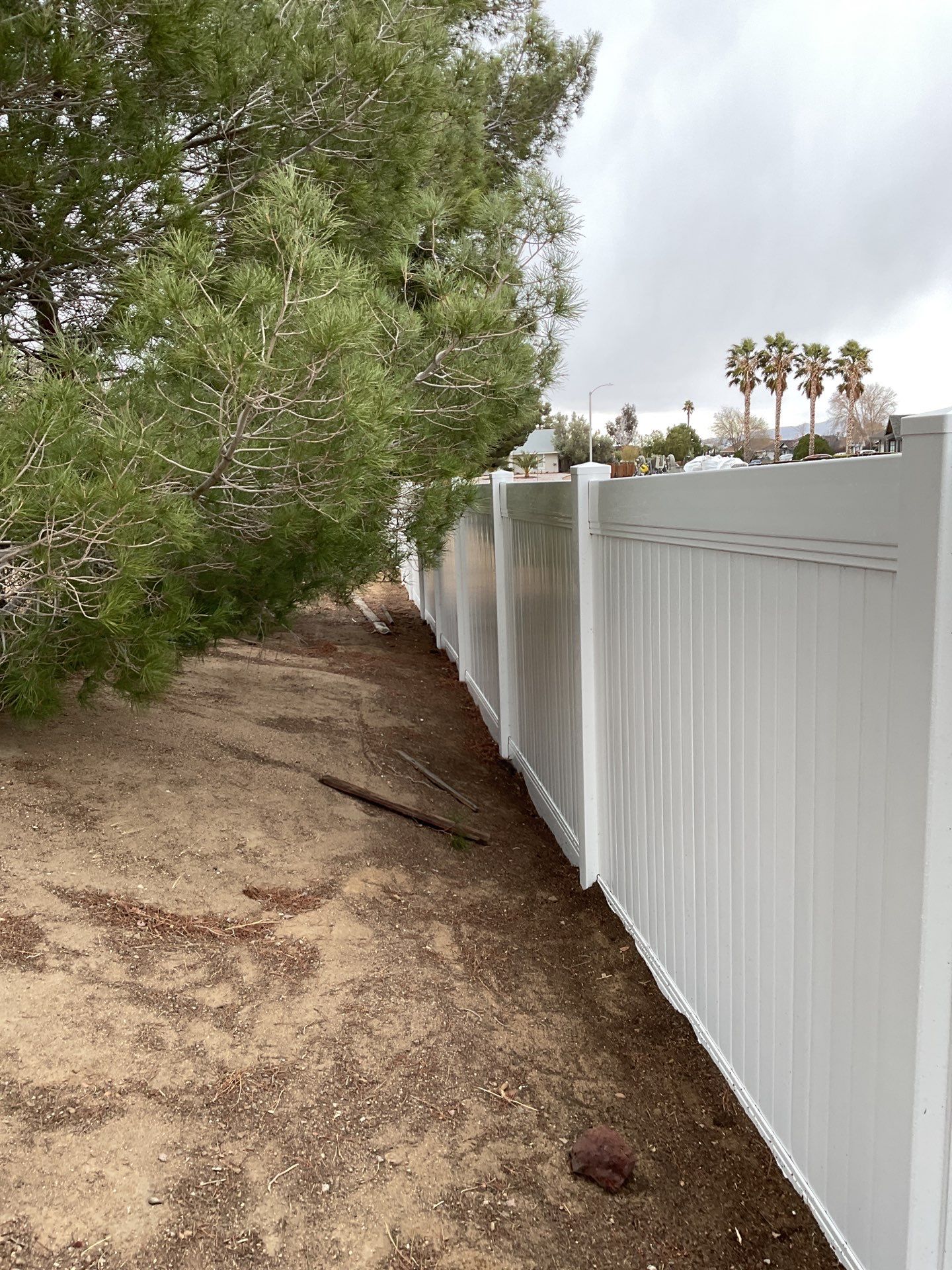 Fence Installation using Vinyl by Fence Guys Inc. 