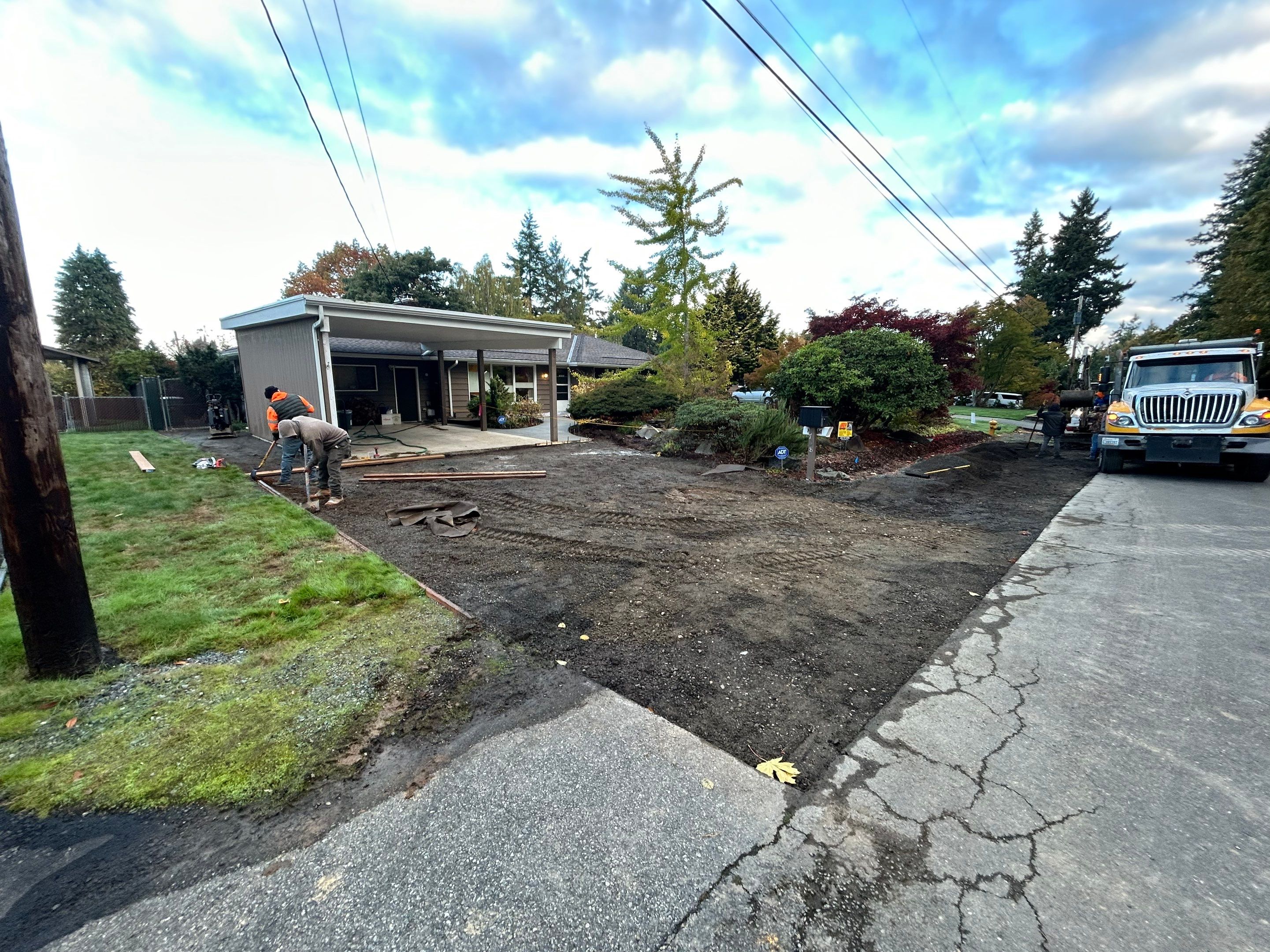 Edie | Concrete Driveway and Walkway  by Jireh Asphalt & Concrete Inc 