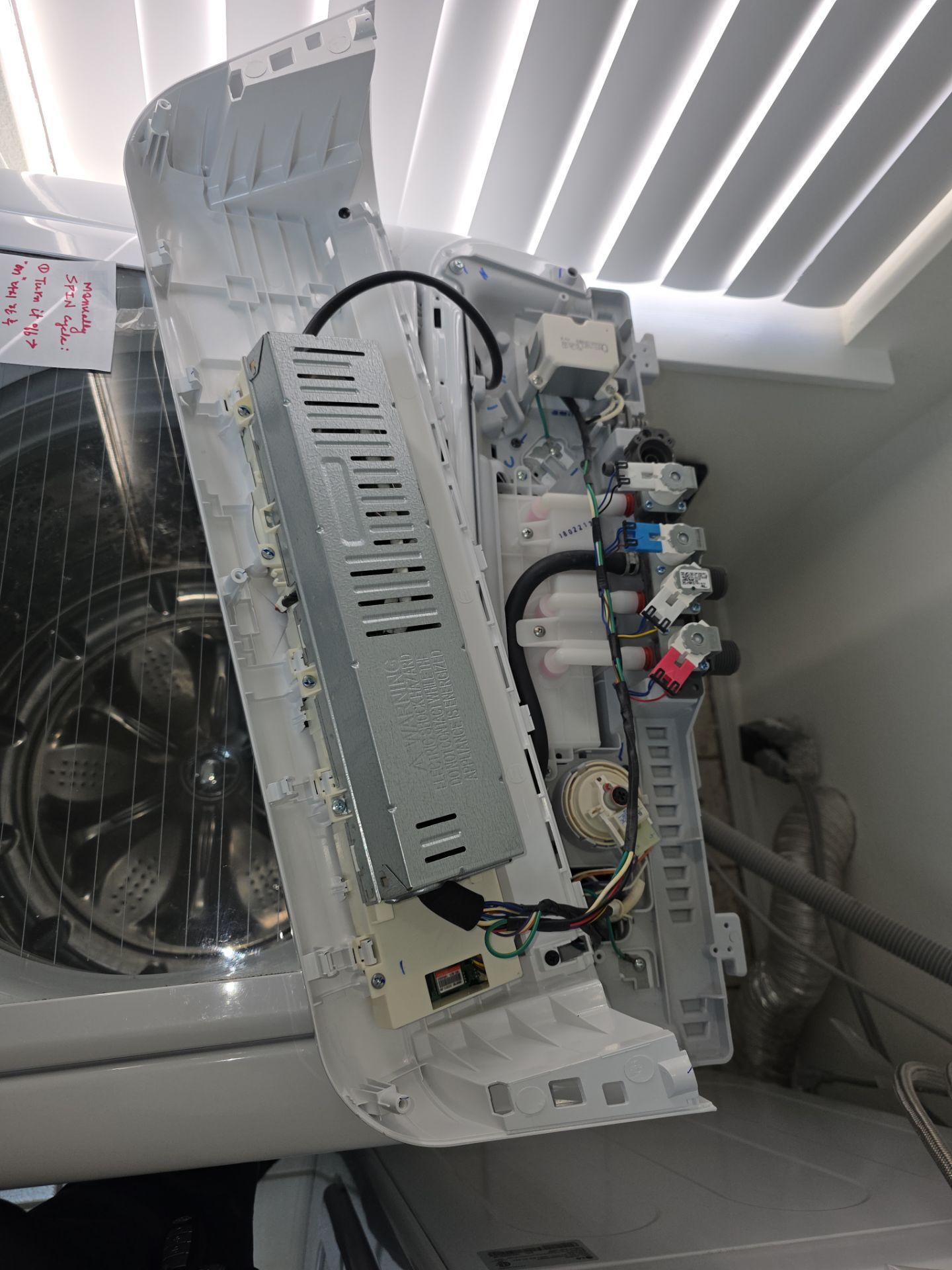 LG Washing Machine Water Inlet Valve Replacement in Windermere by AMB-WORKS APPLIANCE REPAIR