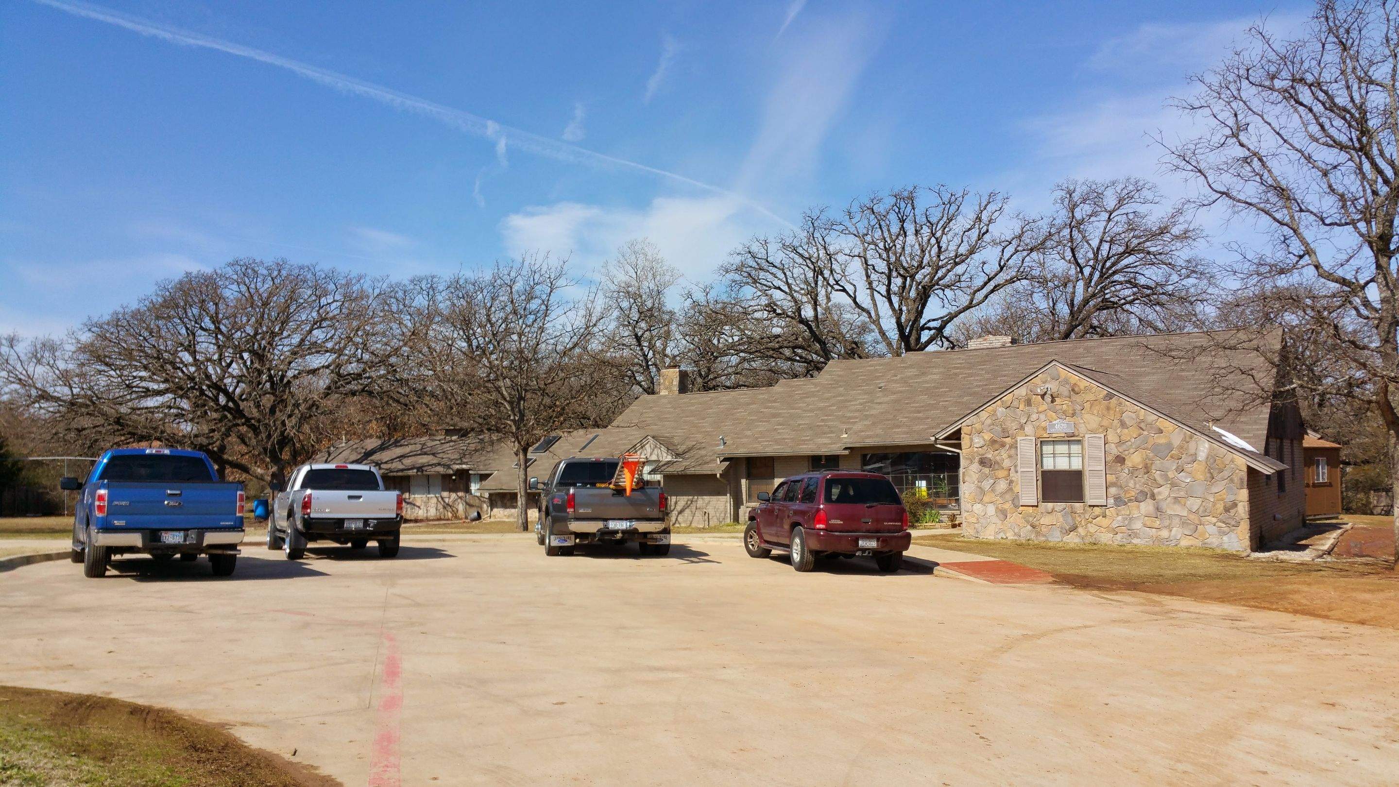 Covered Walkway Patio for a Private School by First United Roofing & Construction