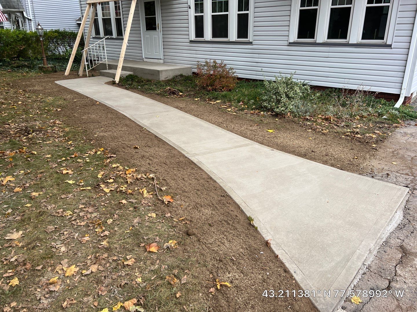 Broom Finish Walkway  by NG Masonry & Construction LLC