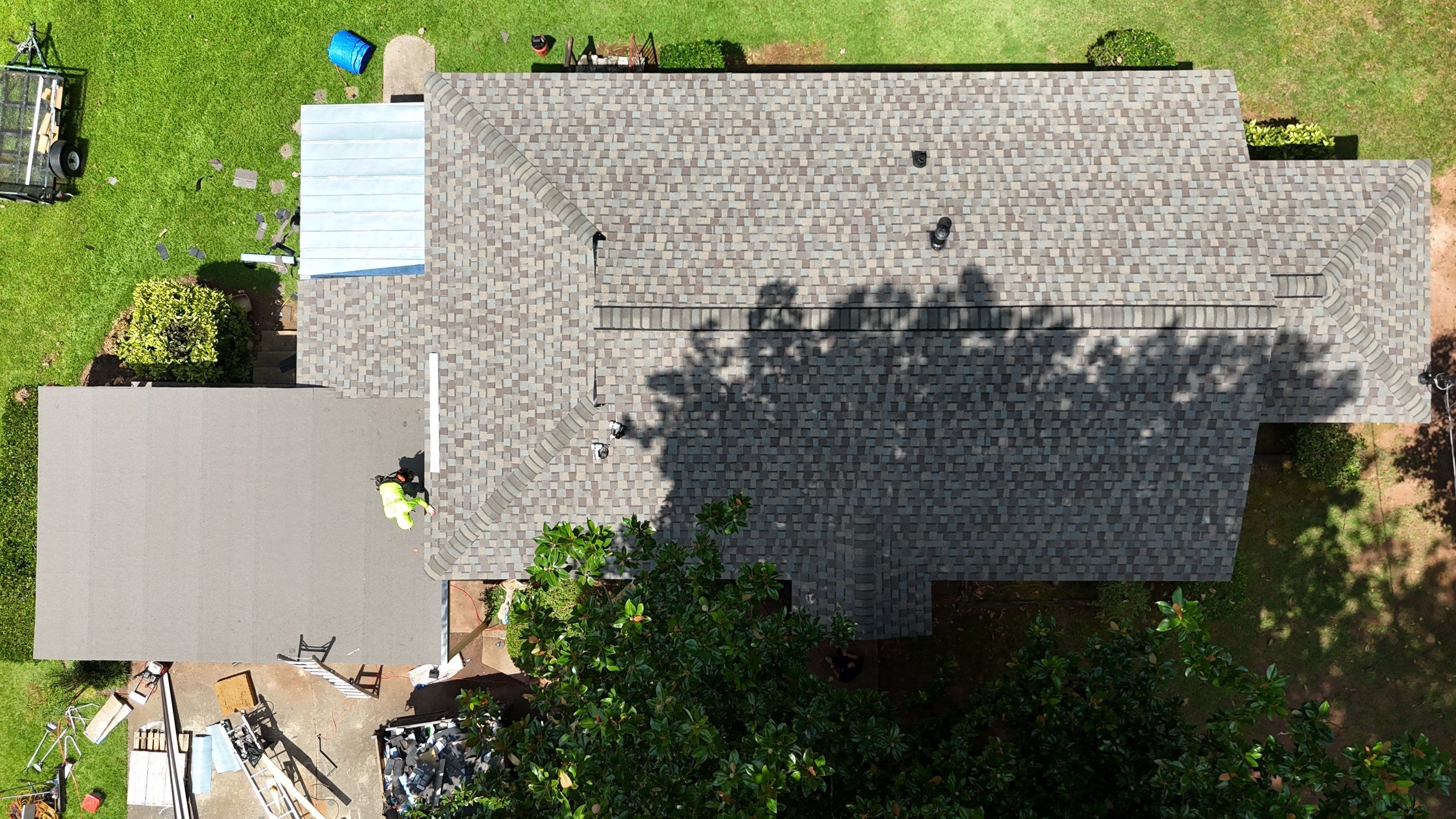 Doraville, GA Roof Replacement CertainTeed Landmark Pro Max Def Weathered Wood by Reset Roofing
