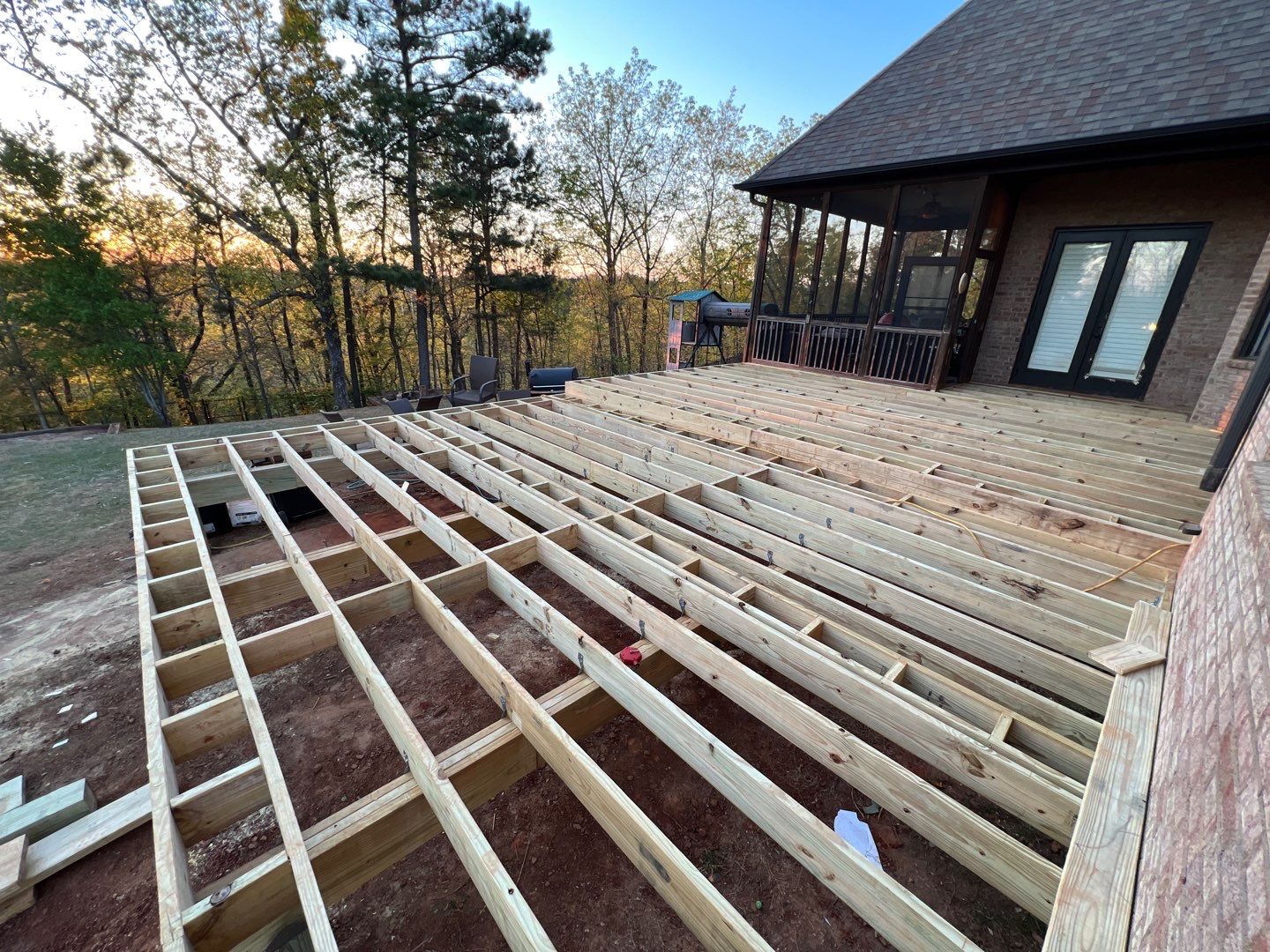 Scout Ridge - Deck Installation  by Pillar and Pine