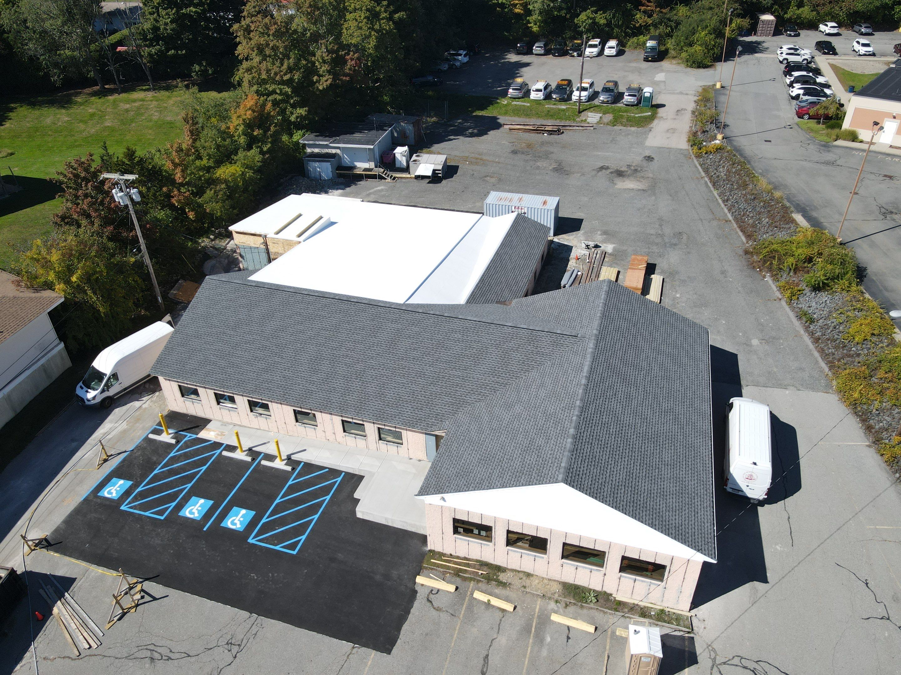 Slade's Ferry Grille (Somerset, MA) - Commercial Roof Restoration  by Rinaldi Brothers