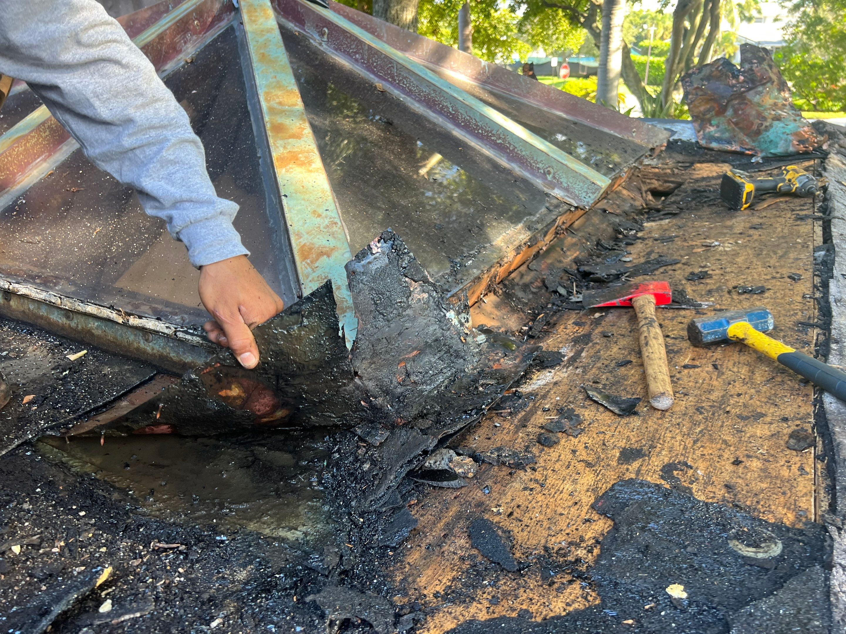 Gatehouse Rd., Sea Ranch Lakes, FL (Skylight Repair) by G&J Roofing 