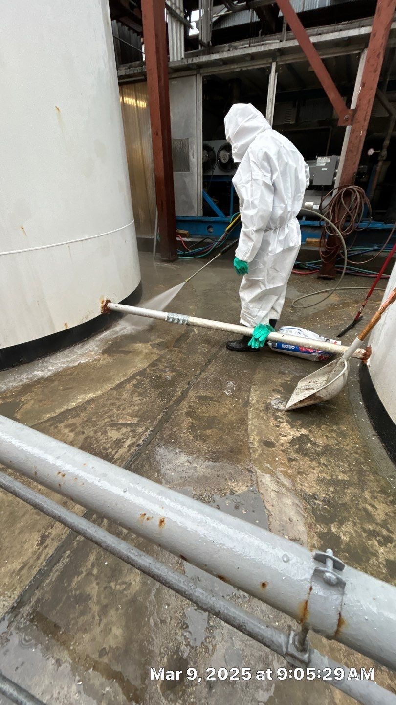Emergency chemical spill response & environmental cleanup by EAS Environmental, LLC.