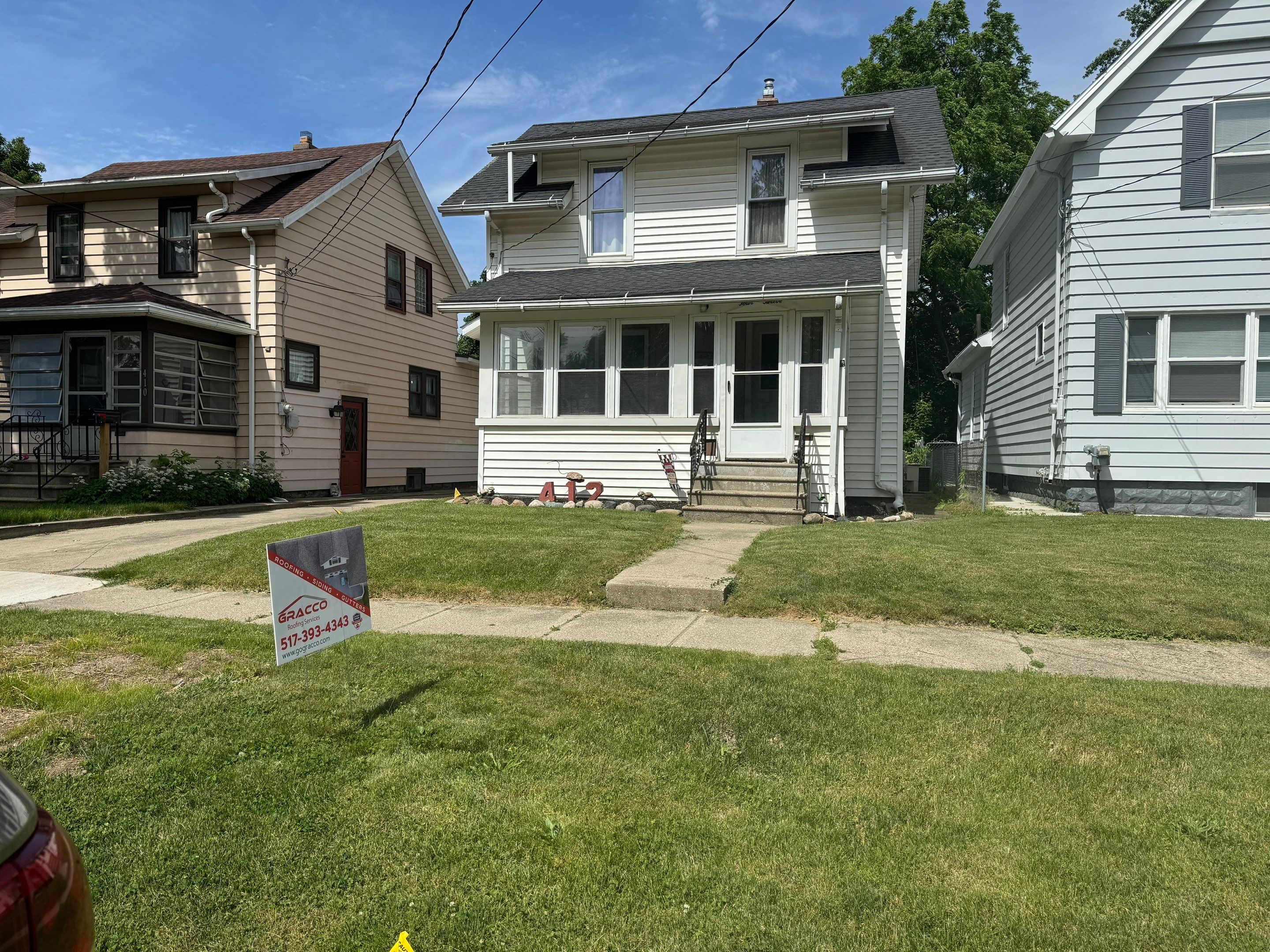 Residential Roofing Installation using Certainteed by GRACCO