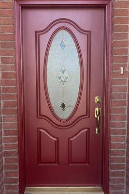 Front Door Refinishing