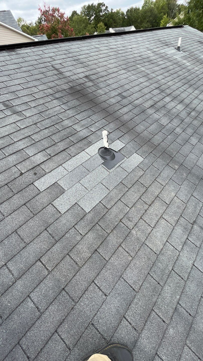 Roof Repair Changing Out Leaking Pipe Boot Flashings by Midlands Roofing & Exteriors